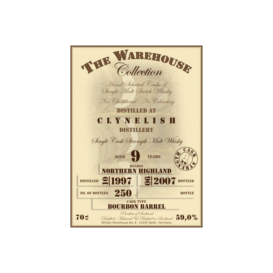 Clynelish 1997 9 Years Single Malt Whisky 2