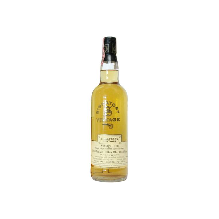 Dallas Dhu Vintage Collection 1978 23 Years Single Malt Whisky