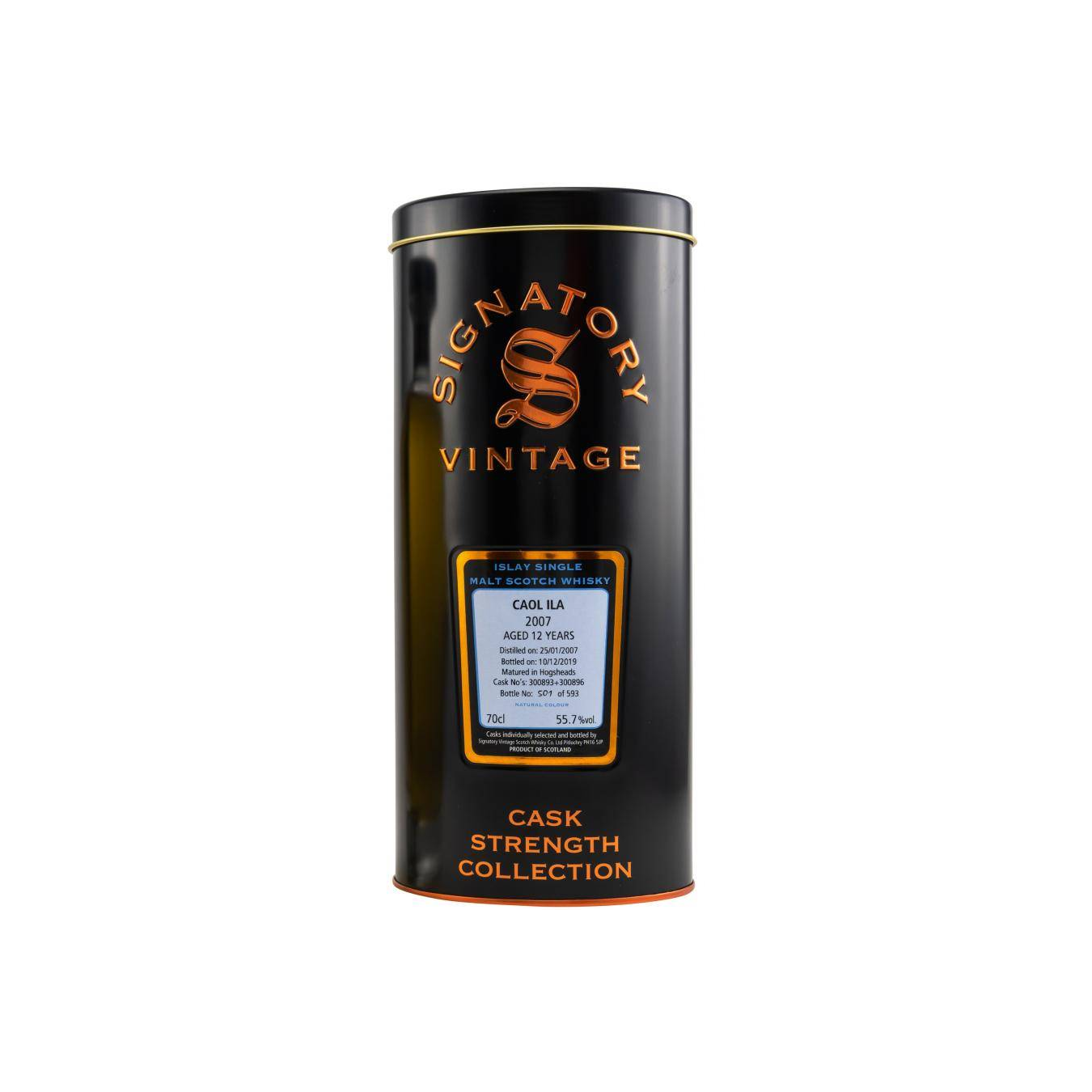 Caol Ila Cask Strength Collection 2007 12 Years Single Malt Whisky 2