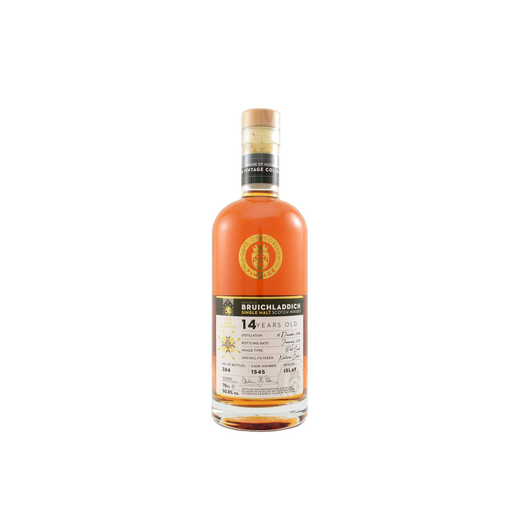 Bruichladdich 2004 14 Years Single Malt Whisky