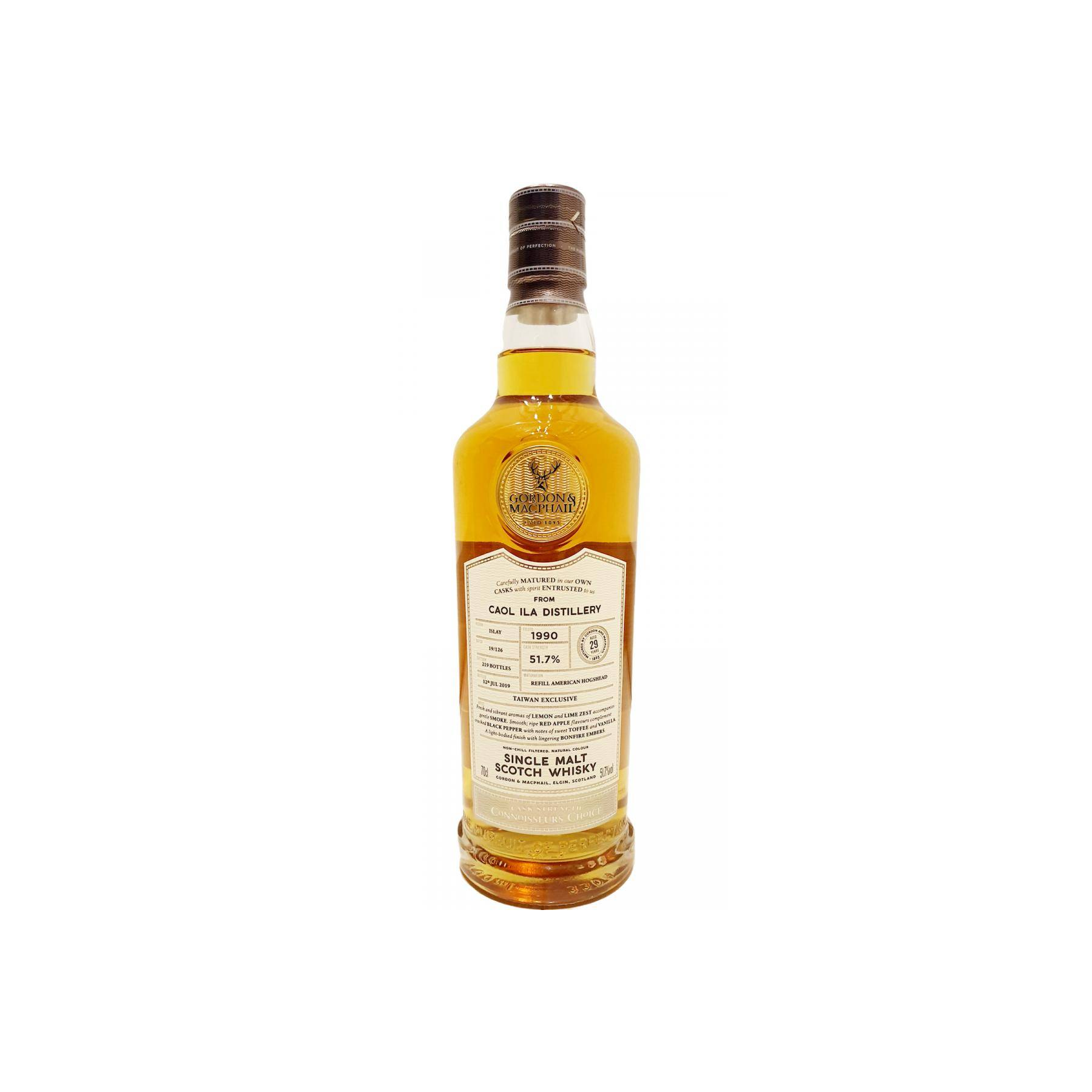 Caol Ila Connoisseurs Choice - Cask Strength 1990 29 Years Single Malt Whisky