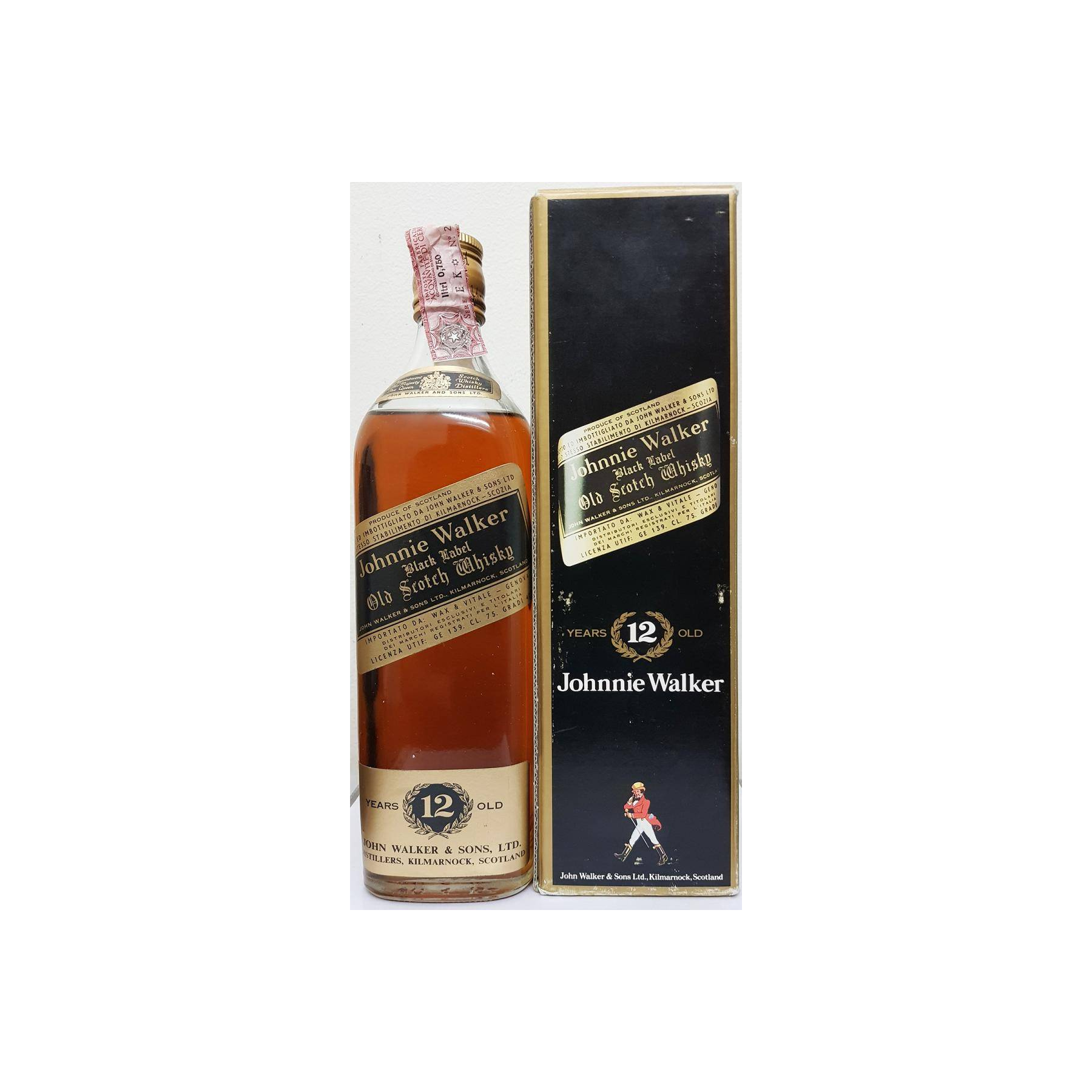 Johnnie Walker 12 Years Blended Whisky 2