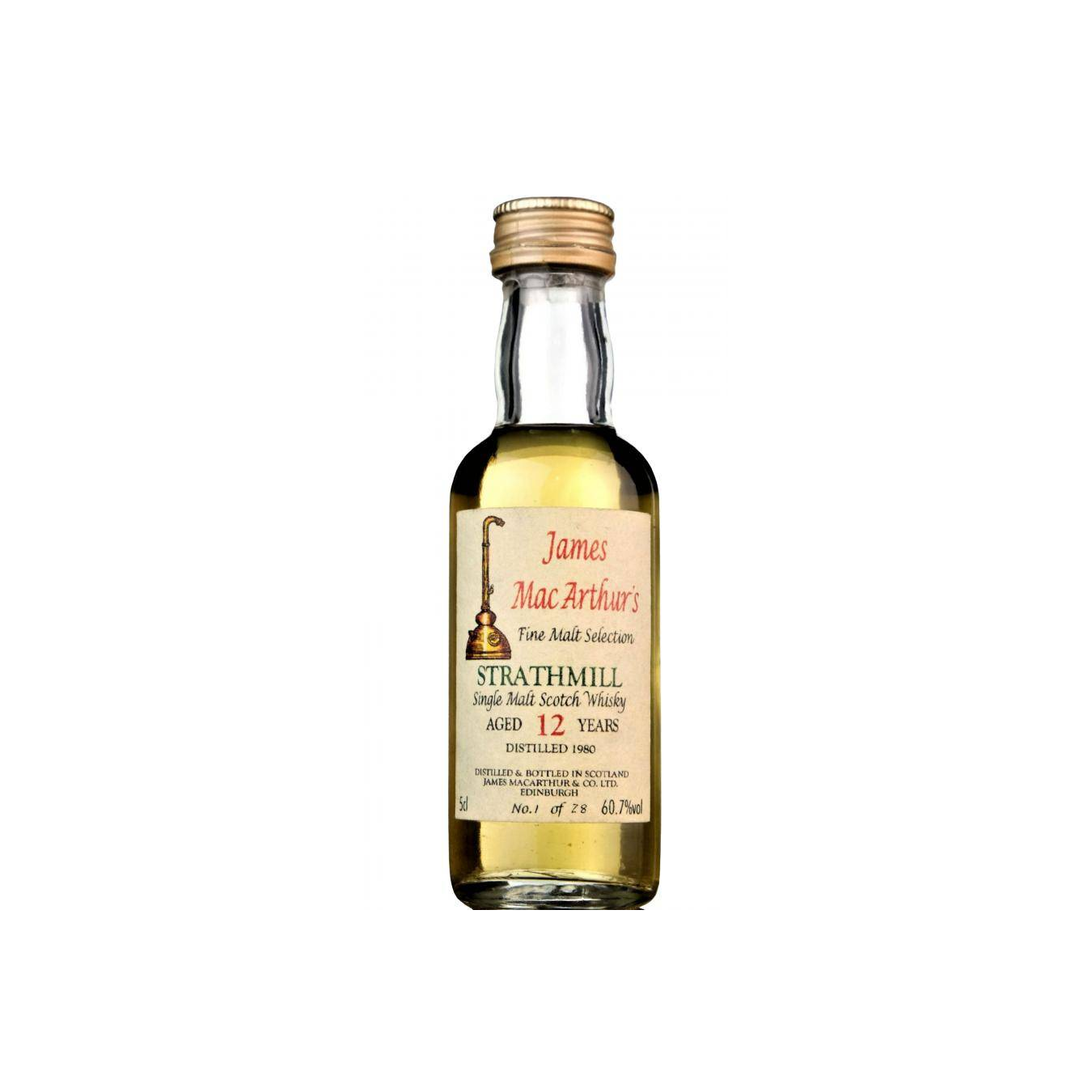 Strathmill 1980 12 Years Single Malt Whisky 2