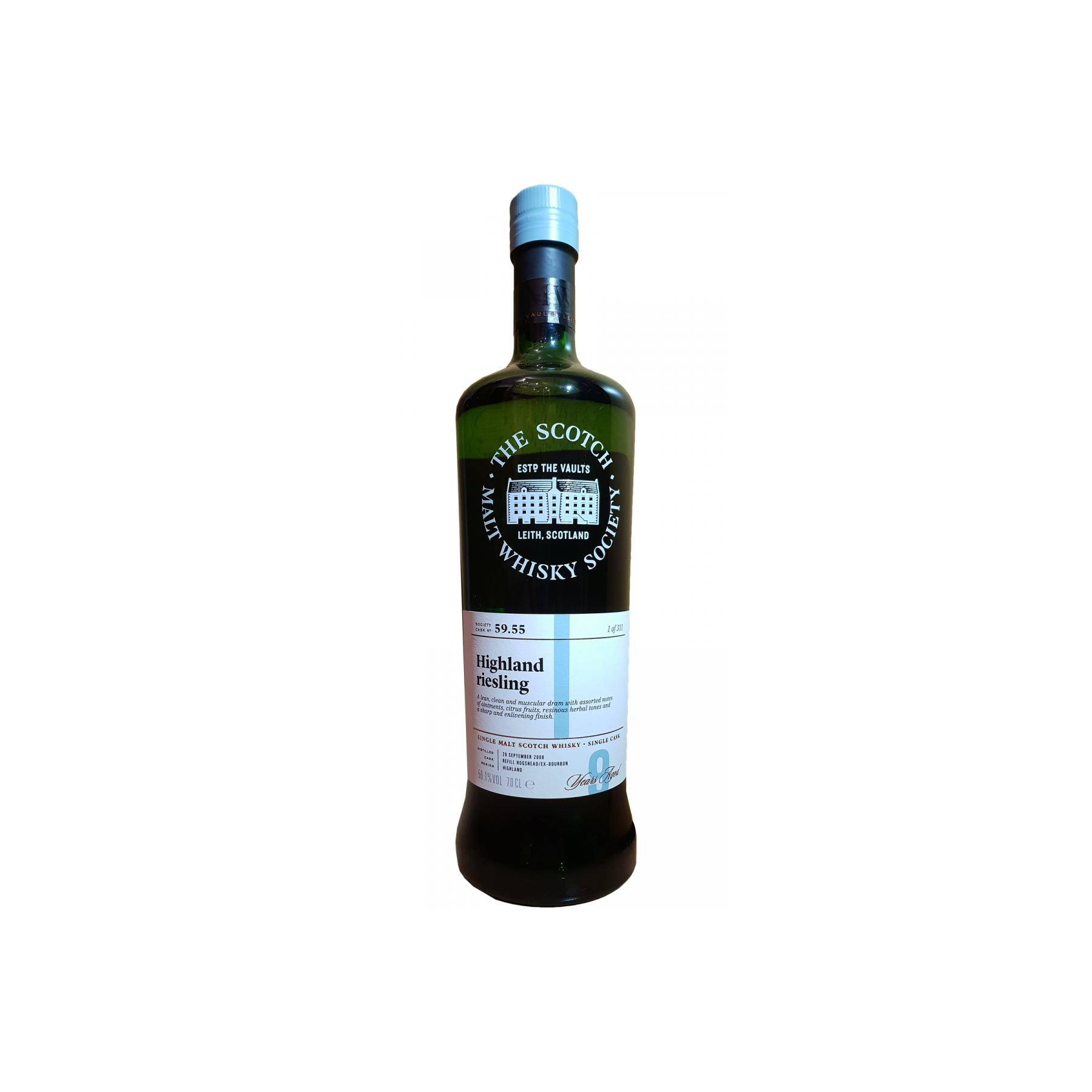 The Scotch Malt Whisky Society 2008 9 Years Single Malt Whisky