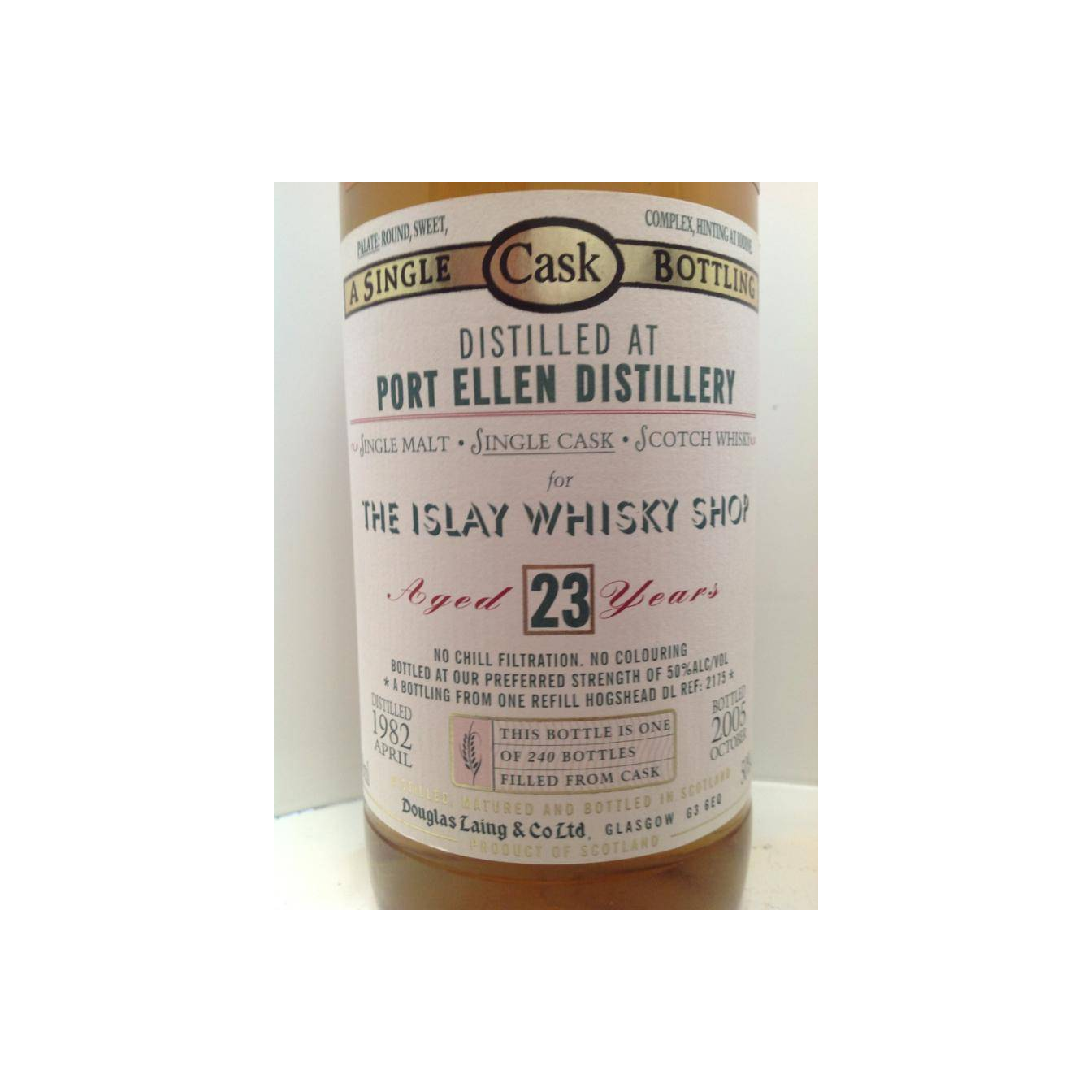 Port Ellen Old Malt Cask 1982 23 Years Single Malt Whisky 3
