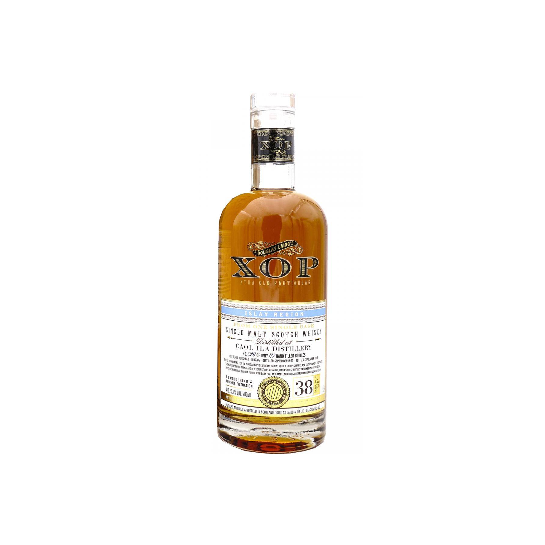 Caol Ila 1980 38 Years Single Malt Whisky