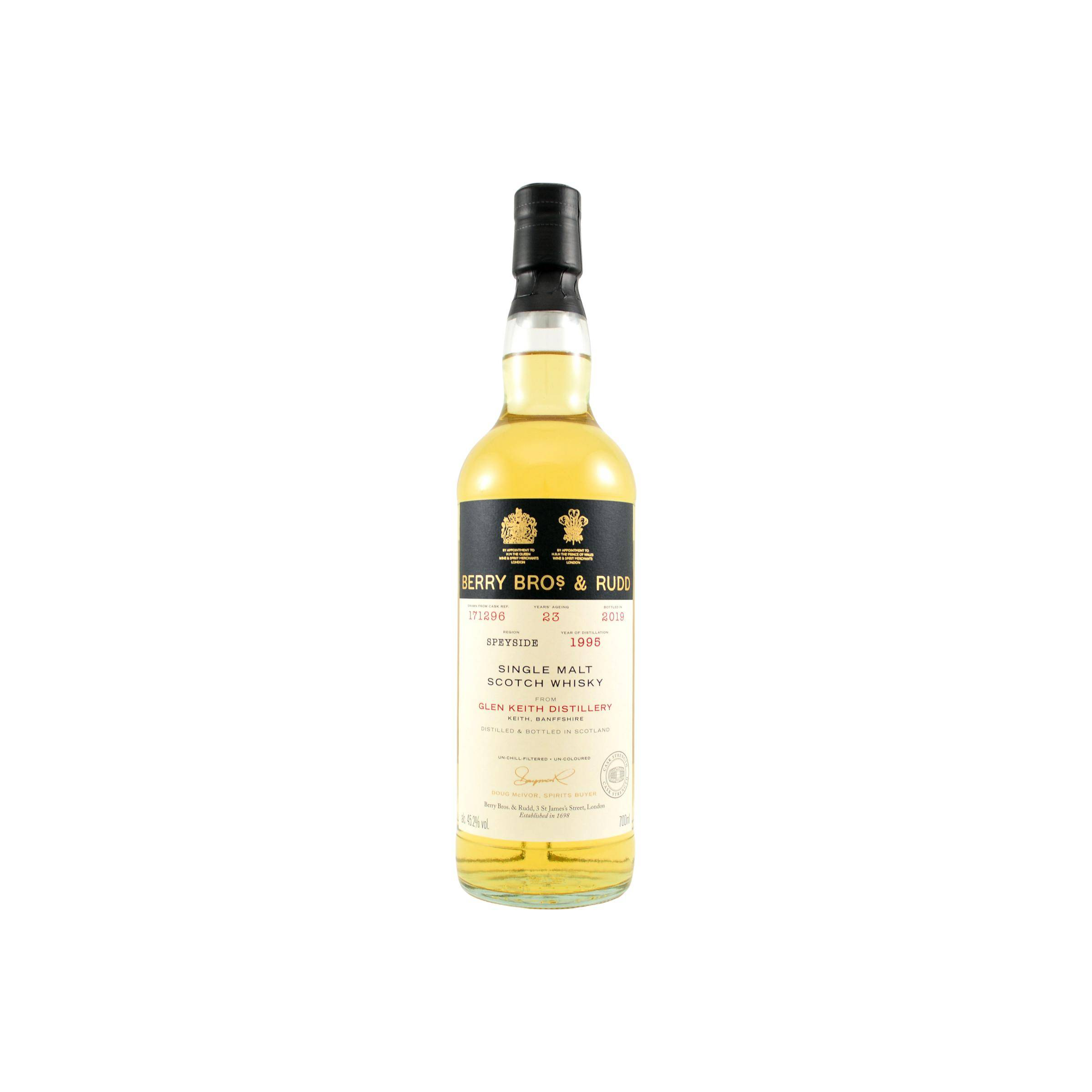 Glen Keith 1995 23 Years Single Malt Whisky