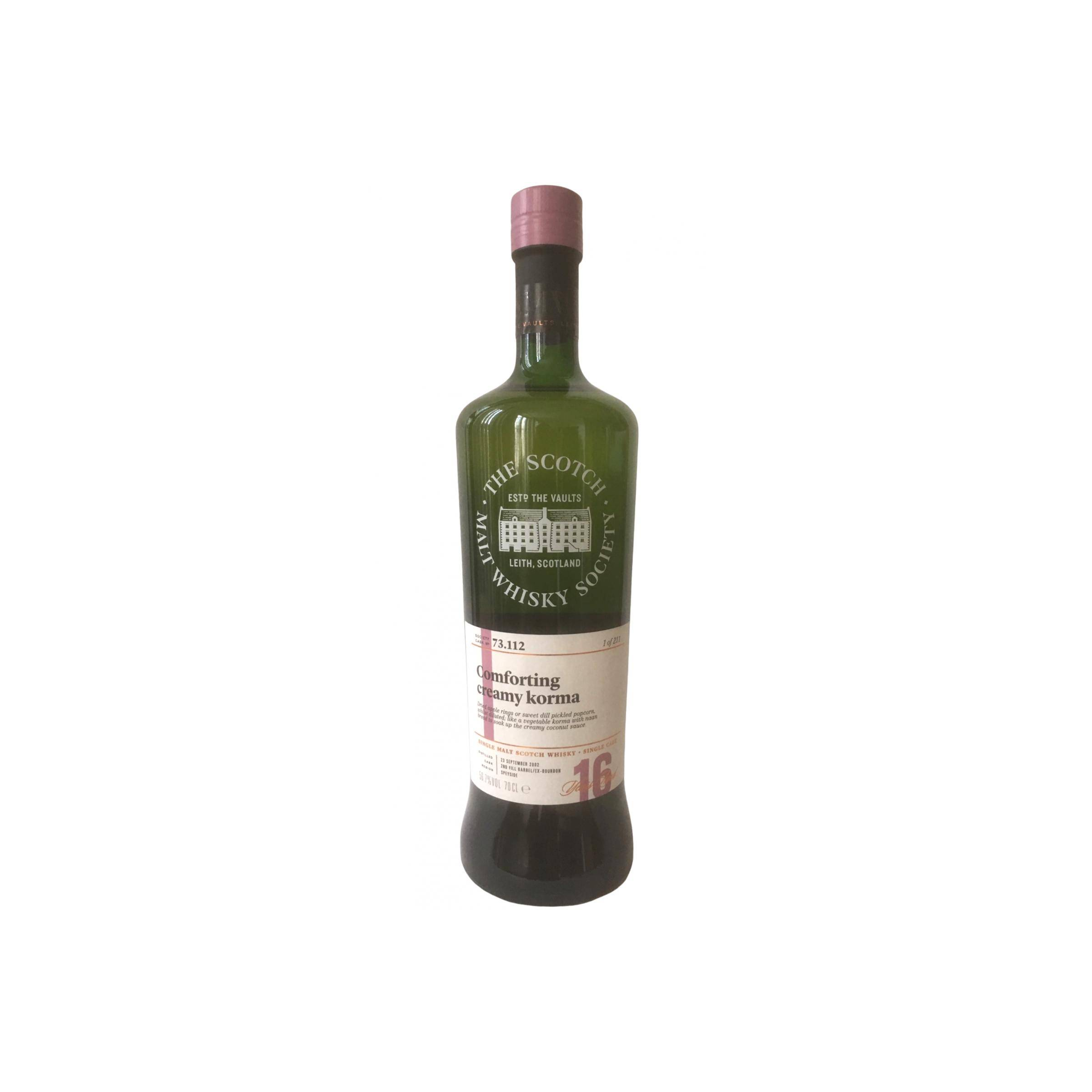The Scotch Malt Whisky Society 2002 16 Years Single Malt Whisky