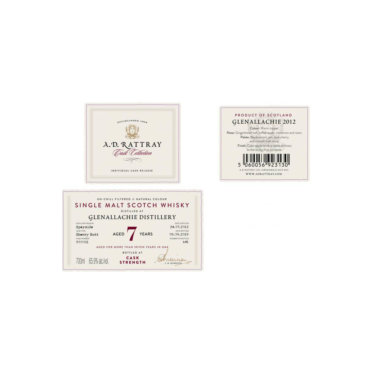 The GlenAllachie 2012 7 Years Single Malt Whisky 2