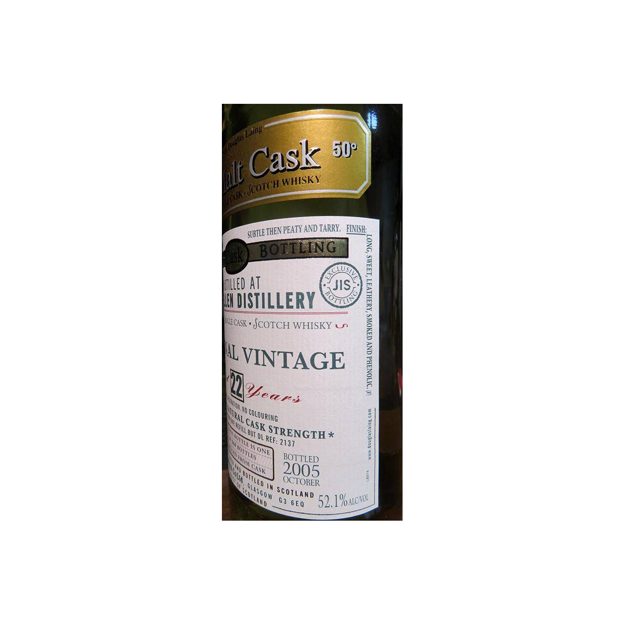 Port Ellen 1983 22 Years Single Malt Whisky 3