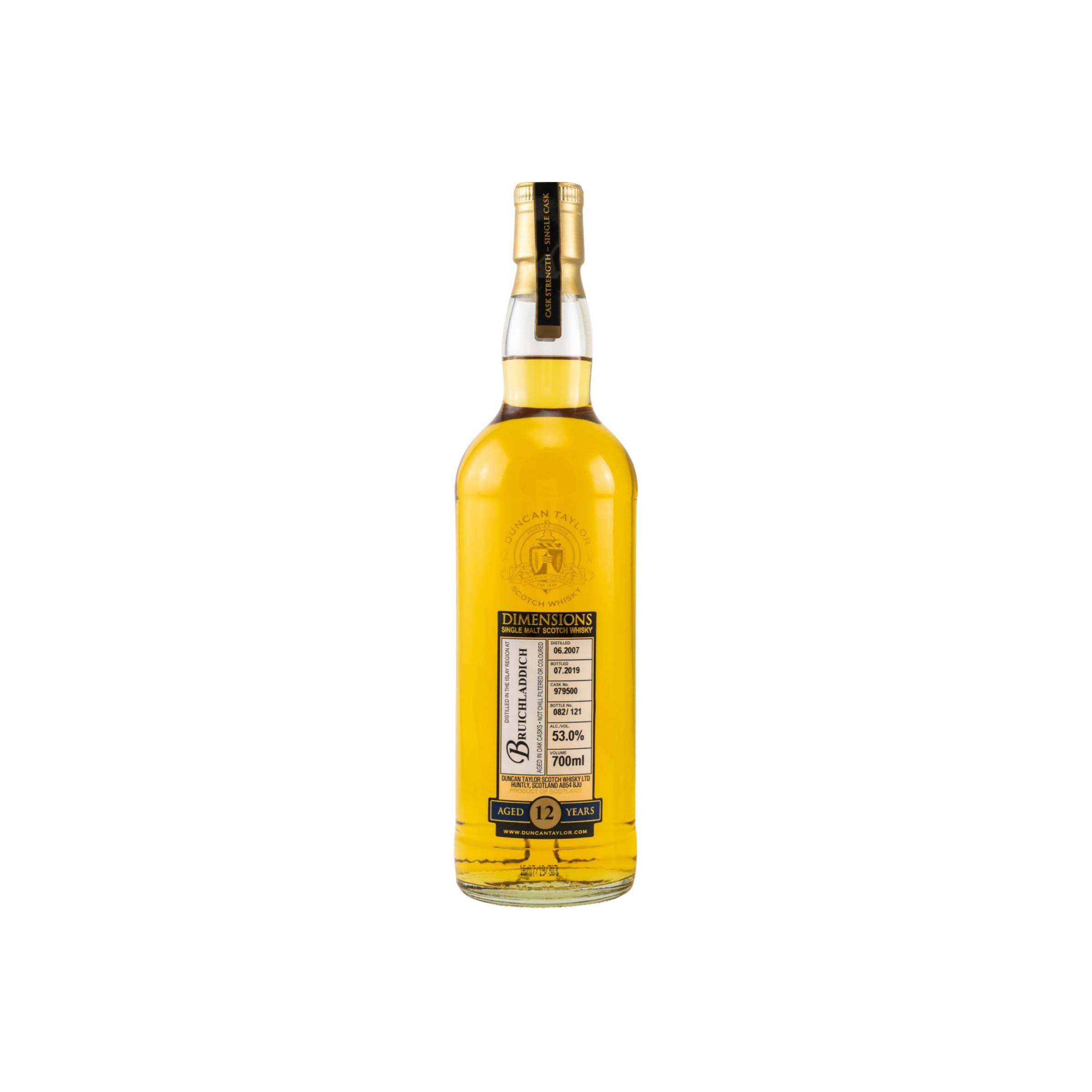 Bruichladdich Dimensions 2007 12 Years Single Malt Whisky