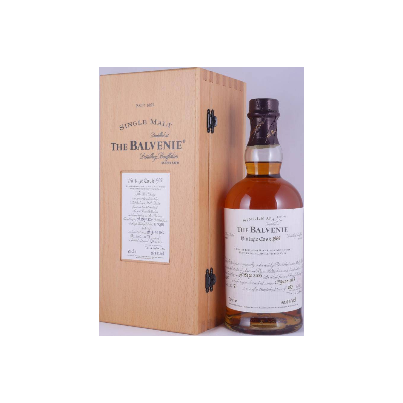 The Balvenie 1968 32 Years Single Malt Whisky 2