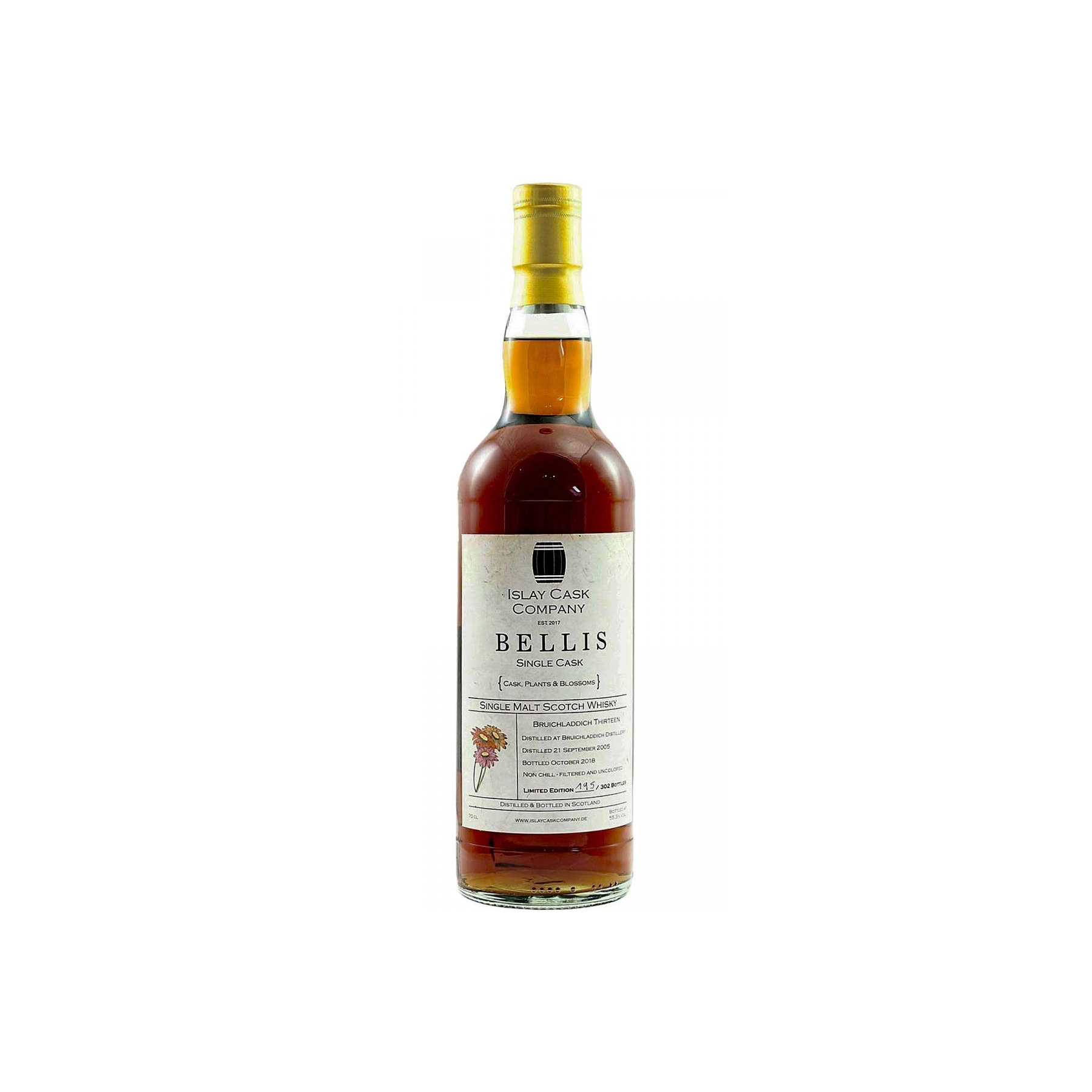 Bruichladdich 2005 13 Years Single Malt Whisky