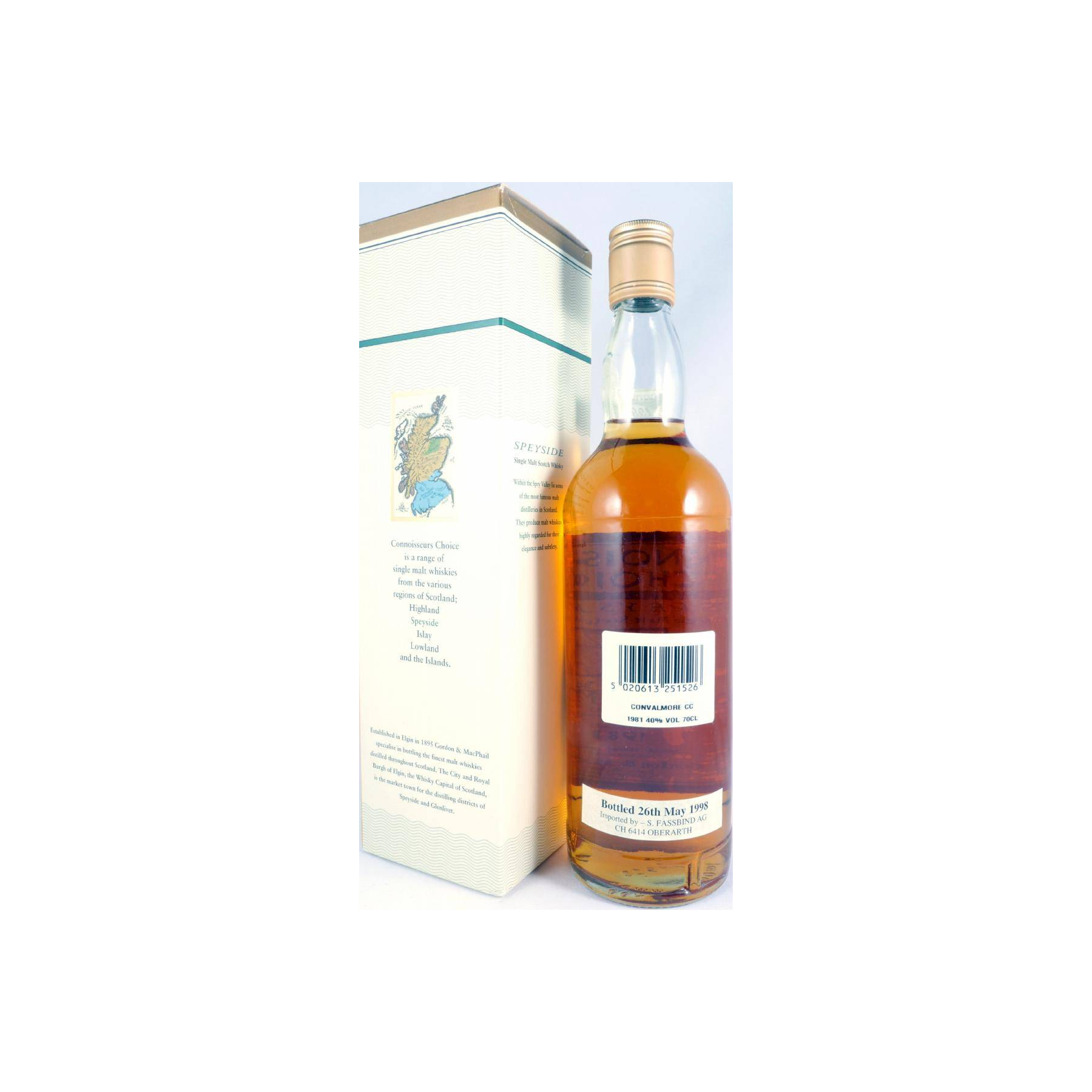 Convalmore Connoisseurs Choice 1981 16 Years Single Malt Whisky 3