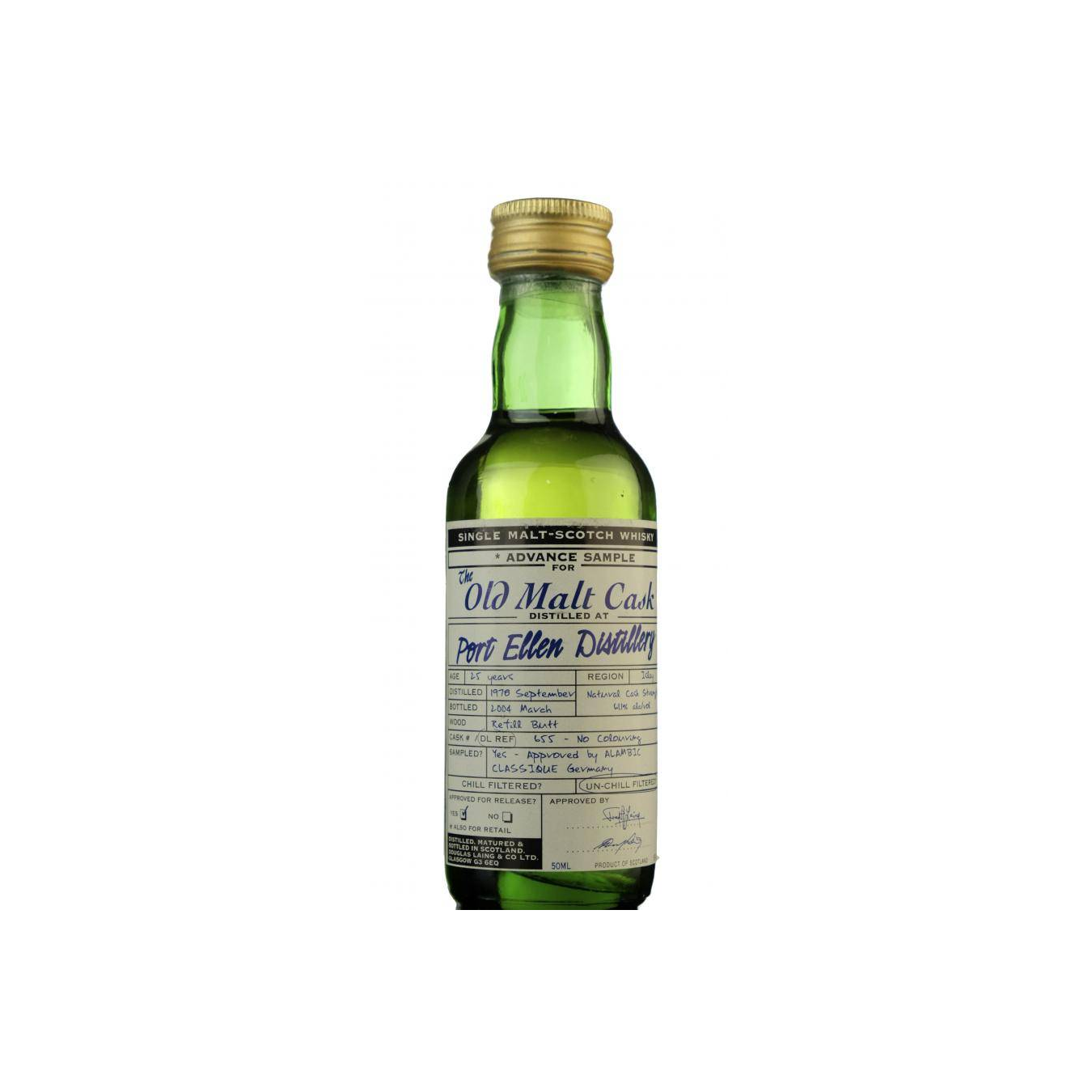 Port Ellen 1978 25 Years Single Malt Whisky 2