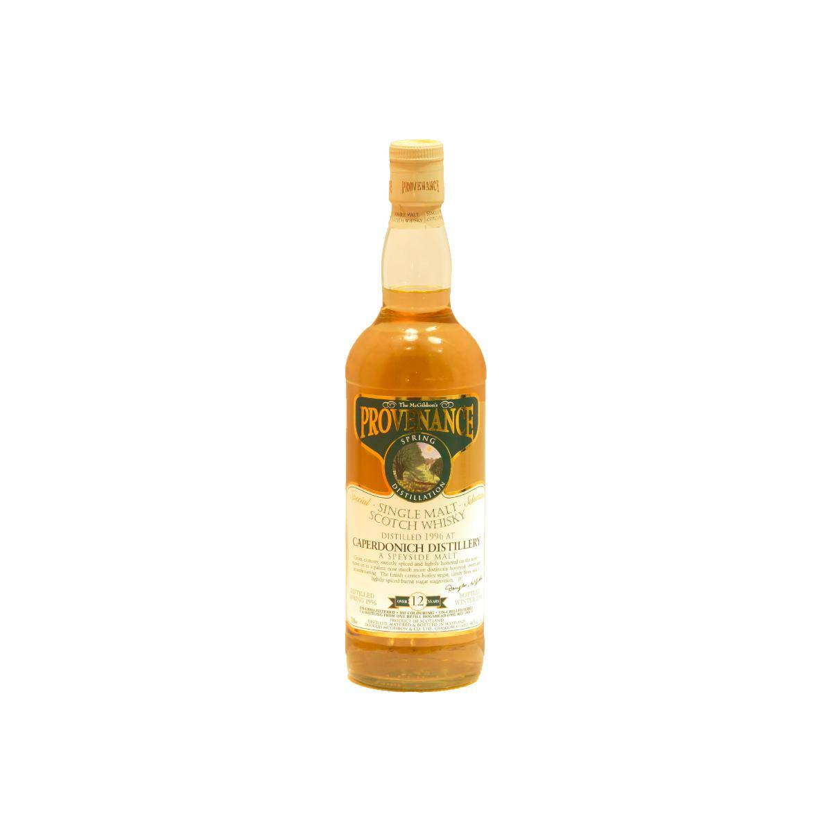 Caperdonich McGibbon's Provenance 1996 12 Years Single Malt Whisky