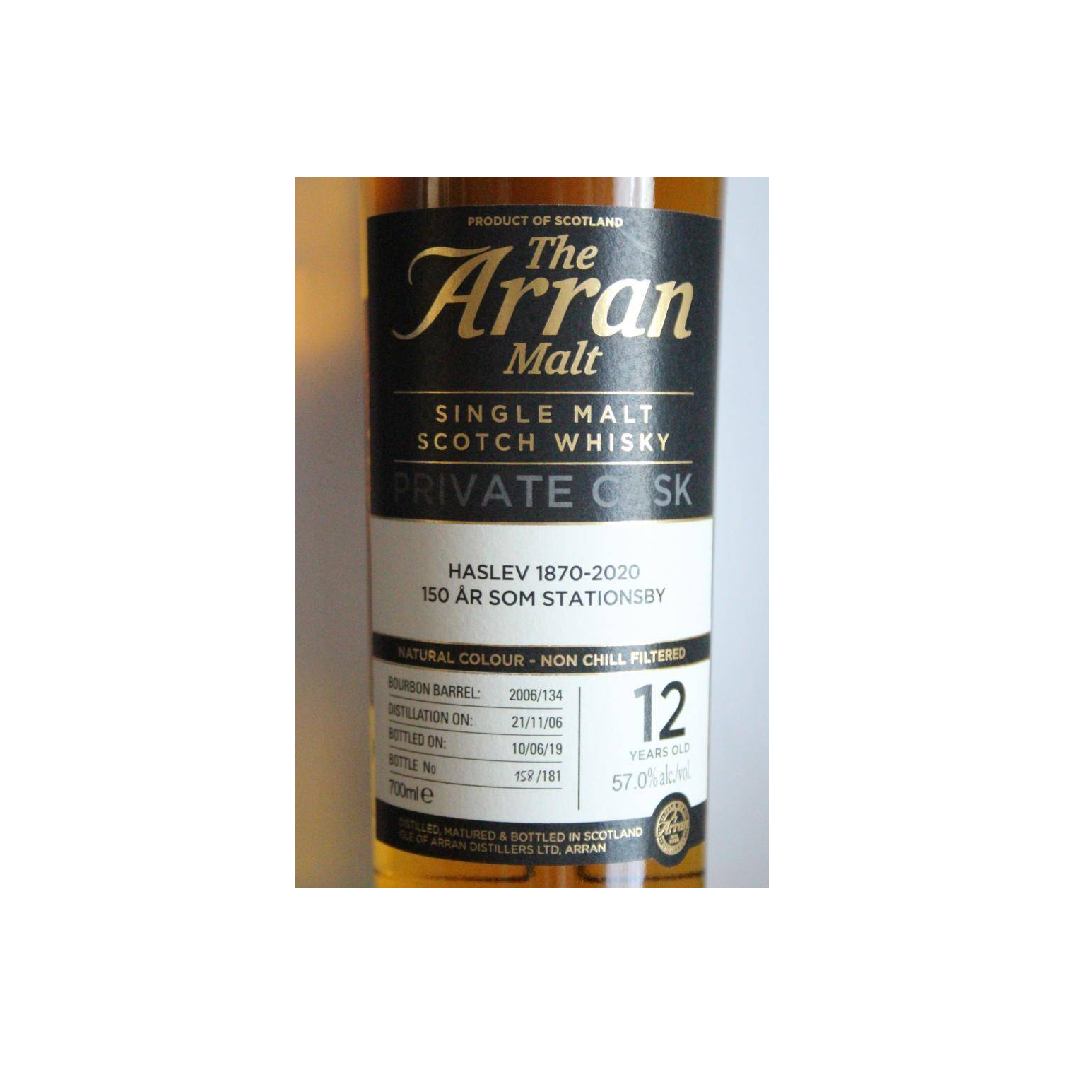 Arran Private Cask 2006 12 Years Single Malt Whisky 2