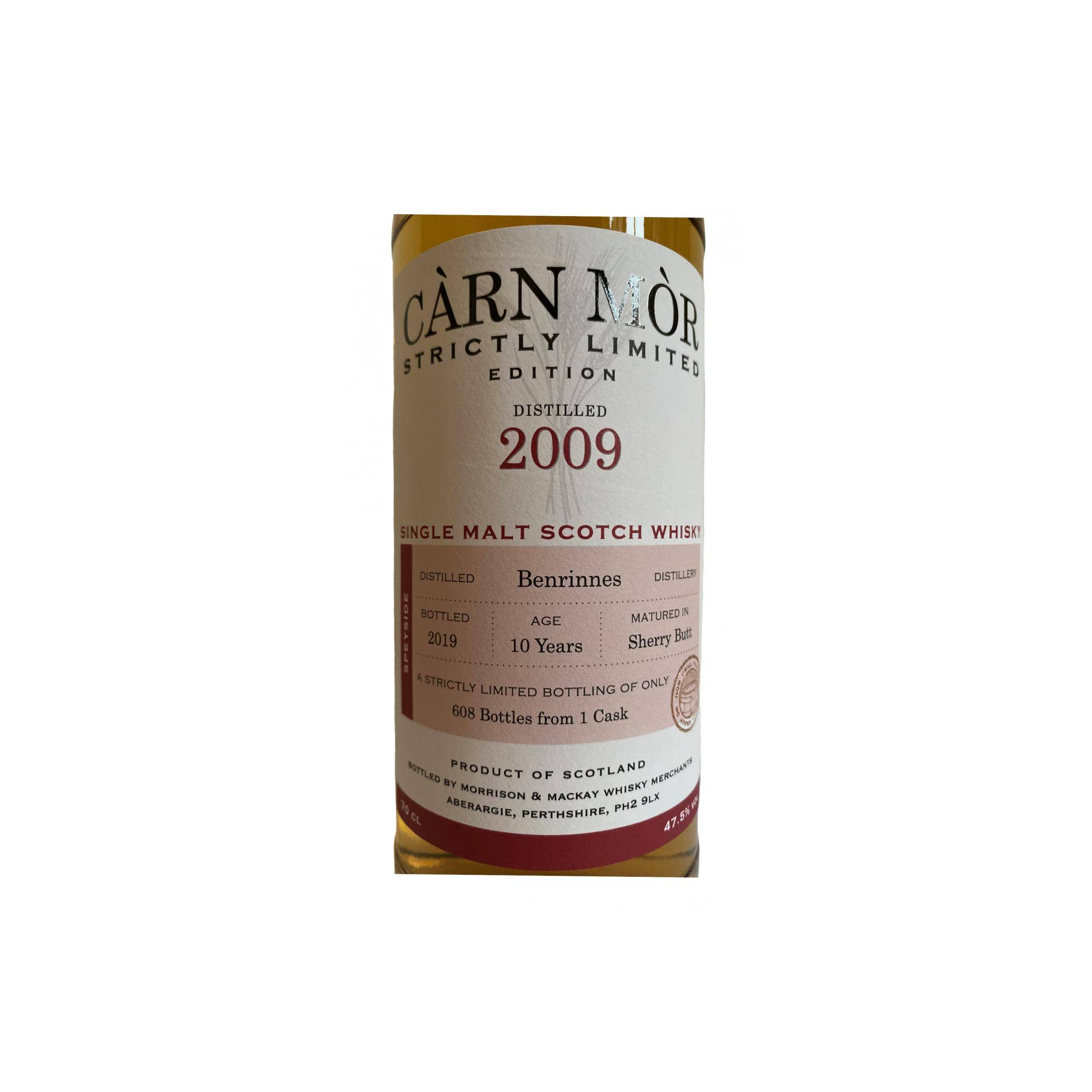 Benrinnes 2009 10 Years Single Malt Whisky 2