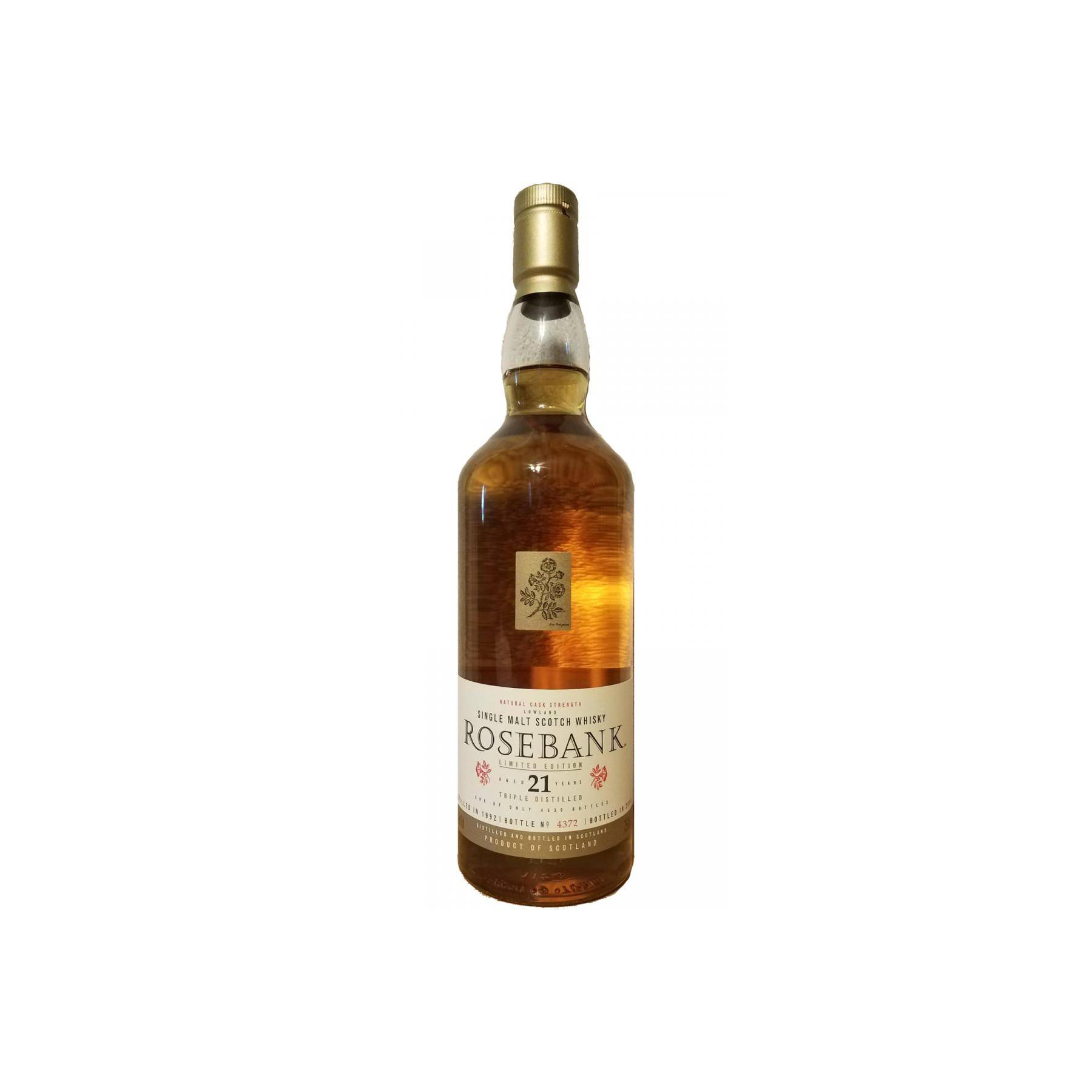 Rosebank 1992 21 Years Single Malt Whisky 3