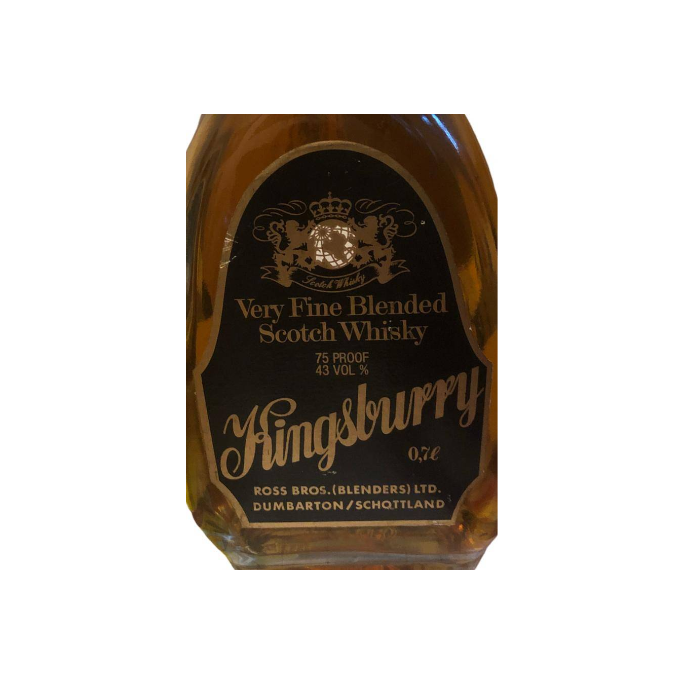 Kingsburry Very Fine Blended Scotch Whisky 3