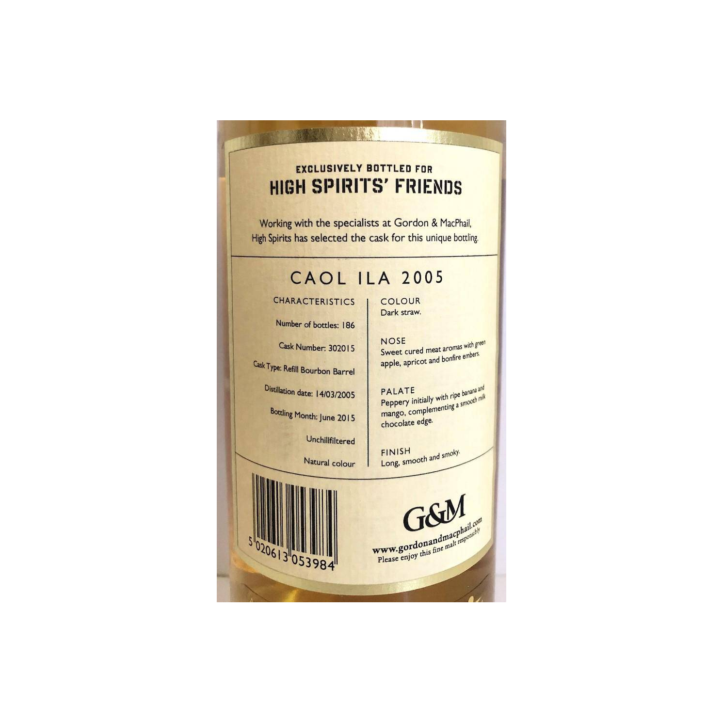 Caol Ila Reserve 2005 10 Years Single Malt Whisky 3