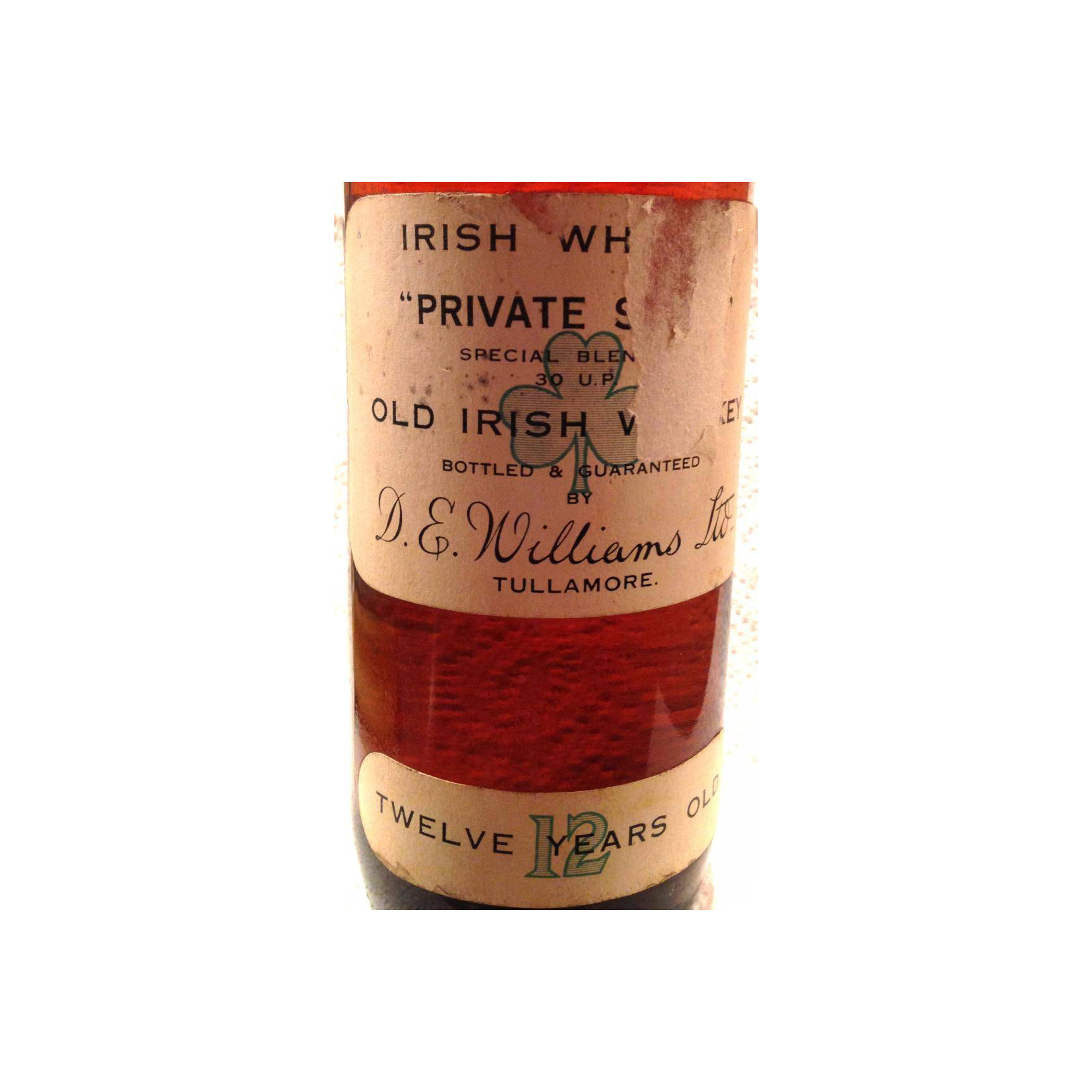 Tullamore 12-year-old D.E. Williams Tullamore 2
