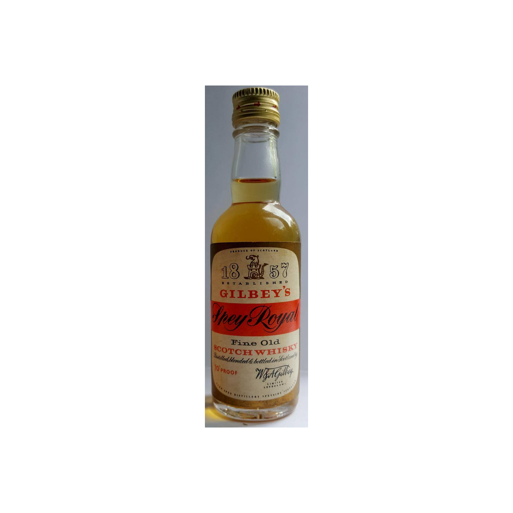 Gilbey's Spey Royal W&AG 2