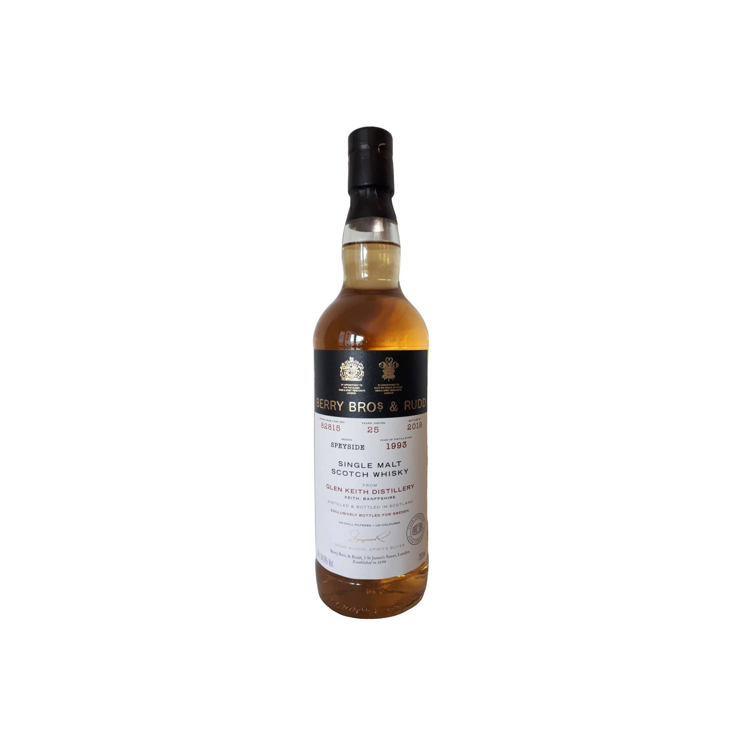 Glen Keith 1993 25 Years Single Malt Whisky 3
