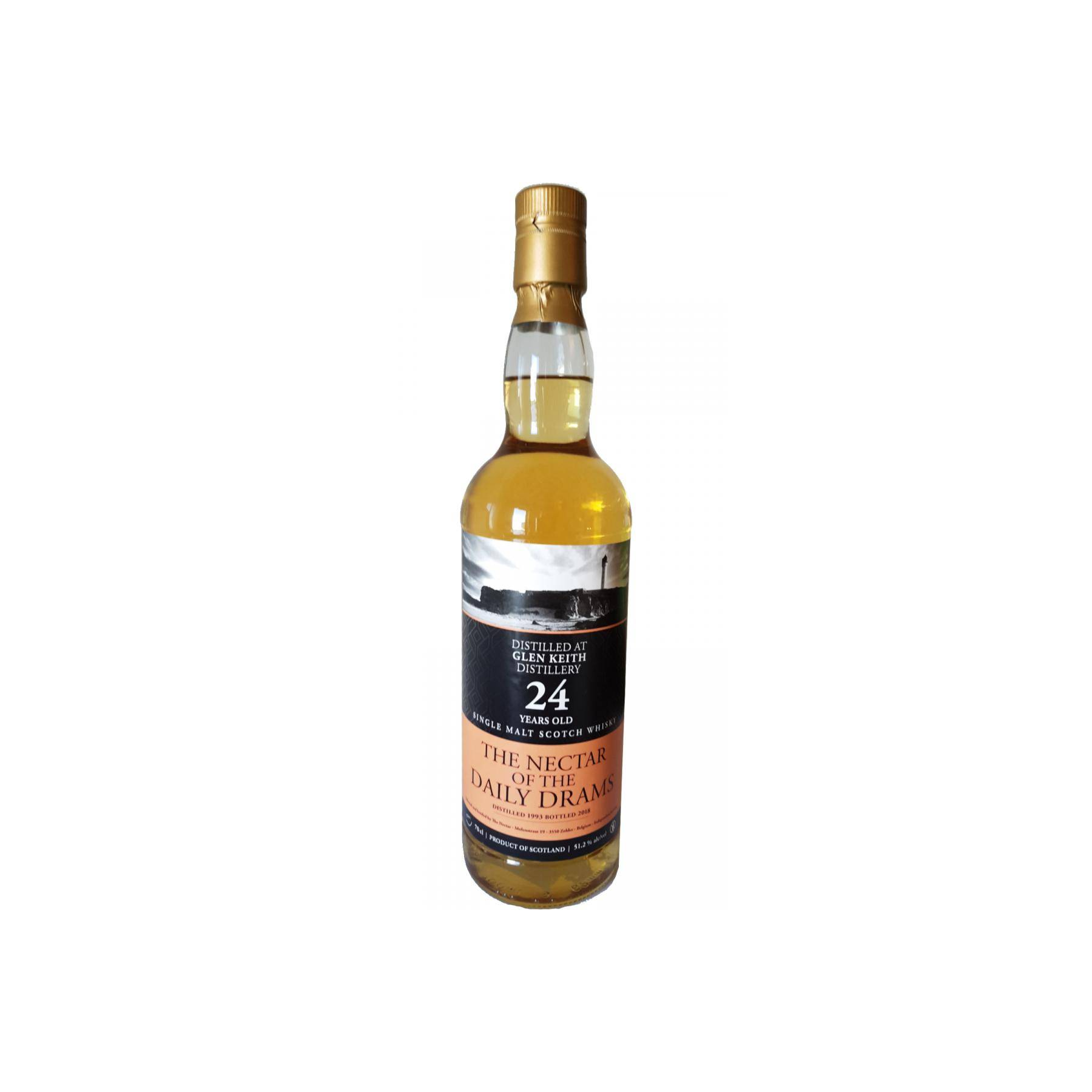 Glen Keith 1993 24 Years Single Malt Whisky 2