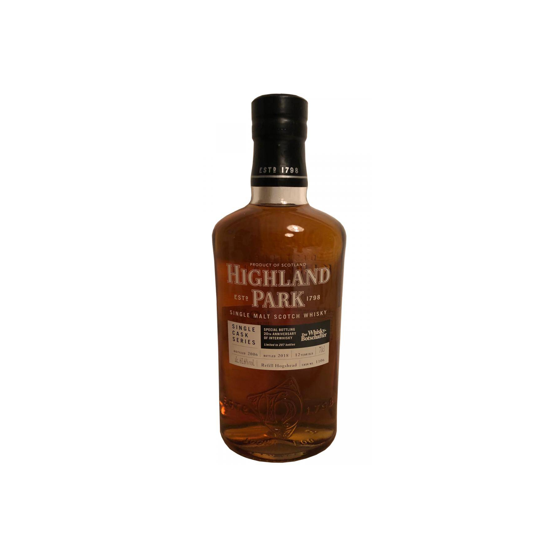 Highland Park Single Cask 2006 12 Years Single Malt Whisky