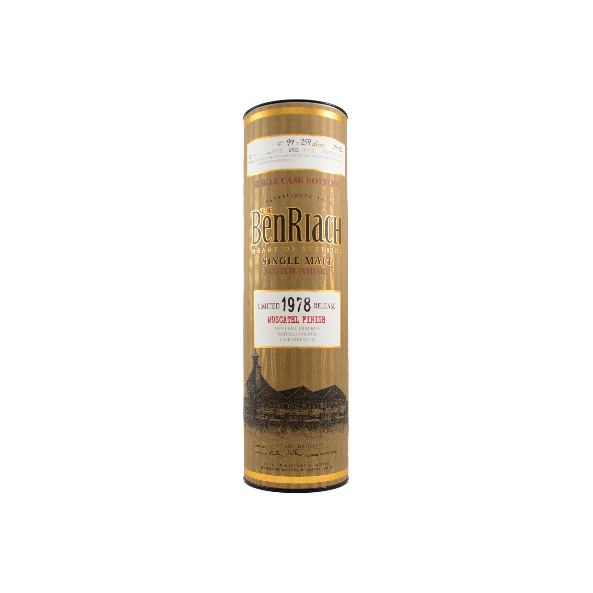 BenRiach 1978 30 Years Single Malt Whisky 2