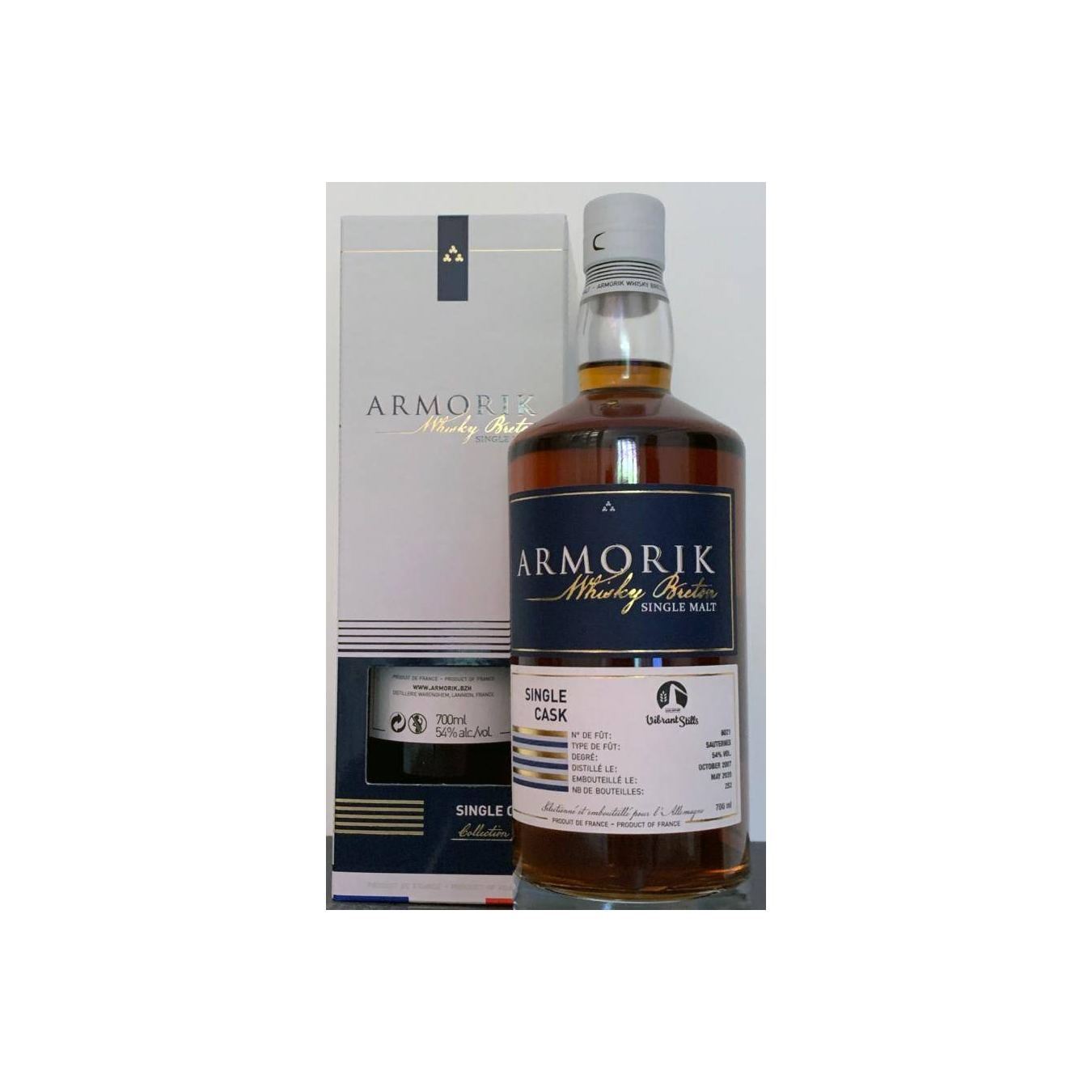 Armorik Single Cask 2007 13 Years Single Malt Whisky 2