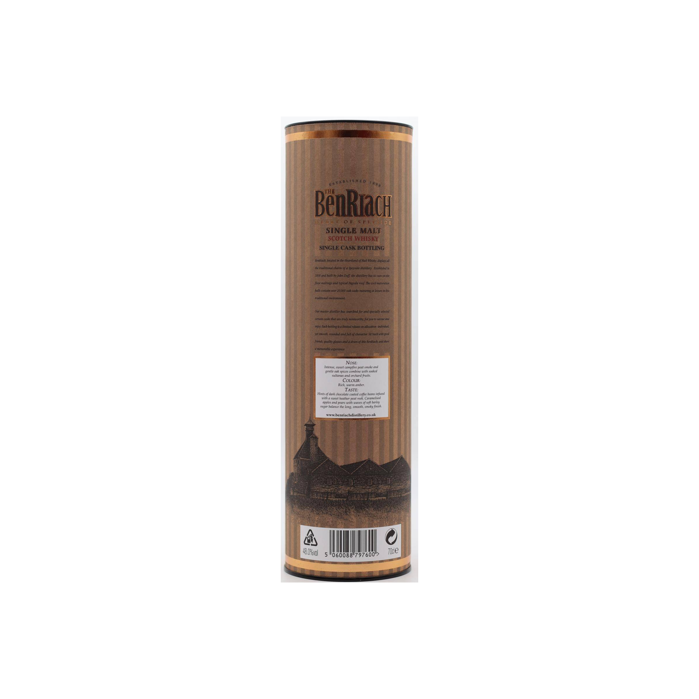 BenRiach Individual Cask Bottling 1994 19 Years Single Malt Whisky 3