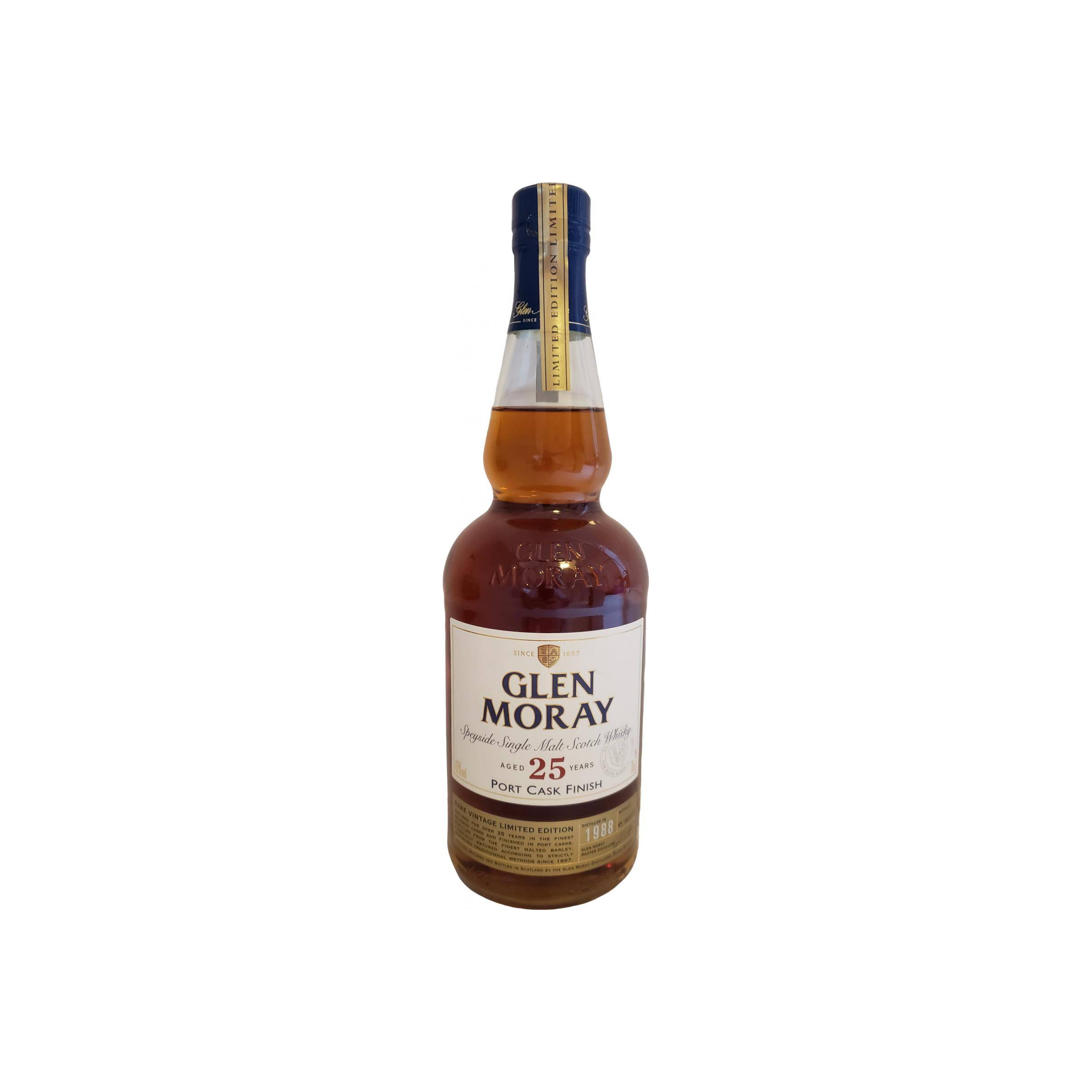 Glen Moray 25 Years Single Malt Whisky
