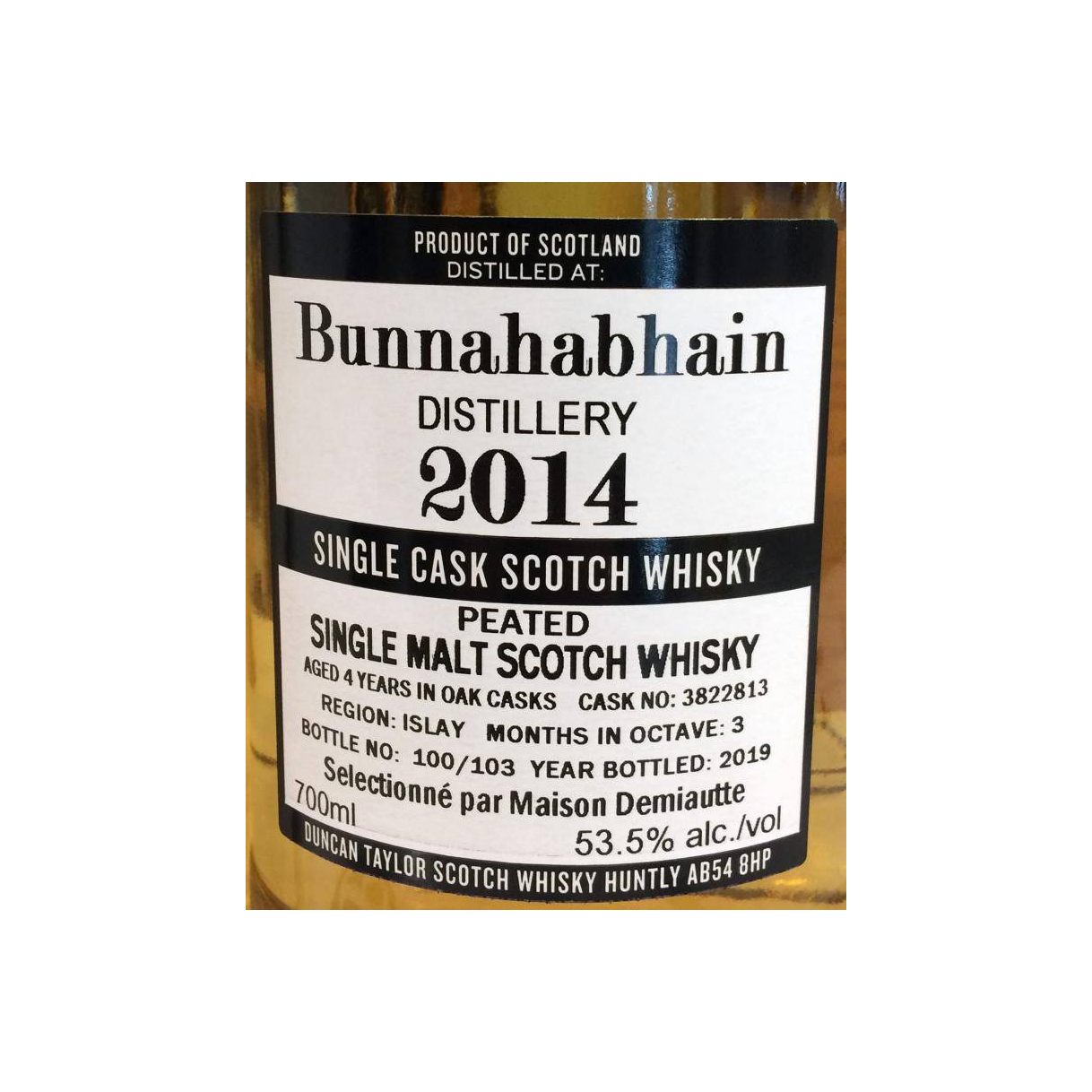 Bunnahabhain The Octave 2014 4 Years Single Malt Whisky 2