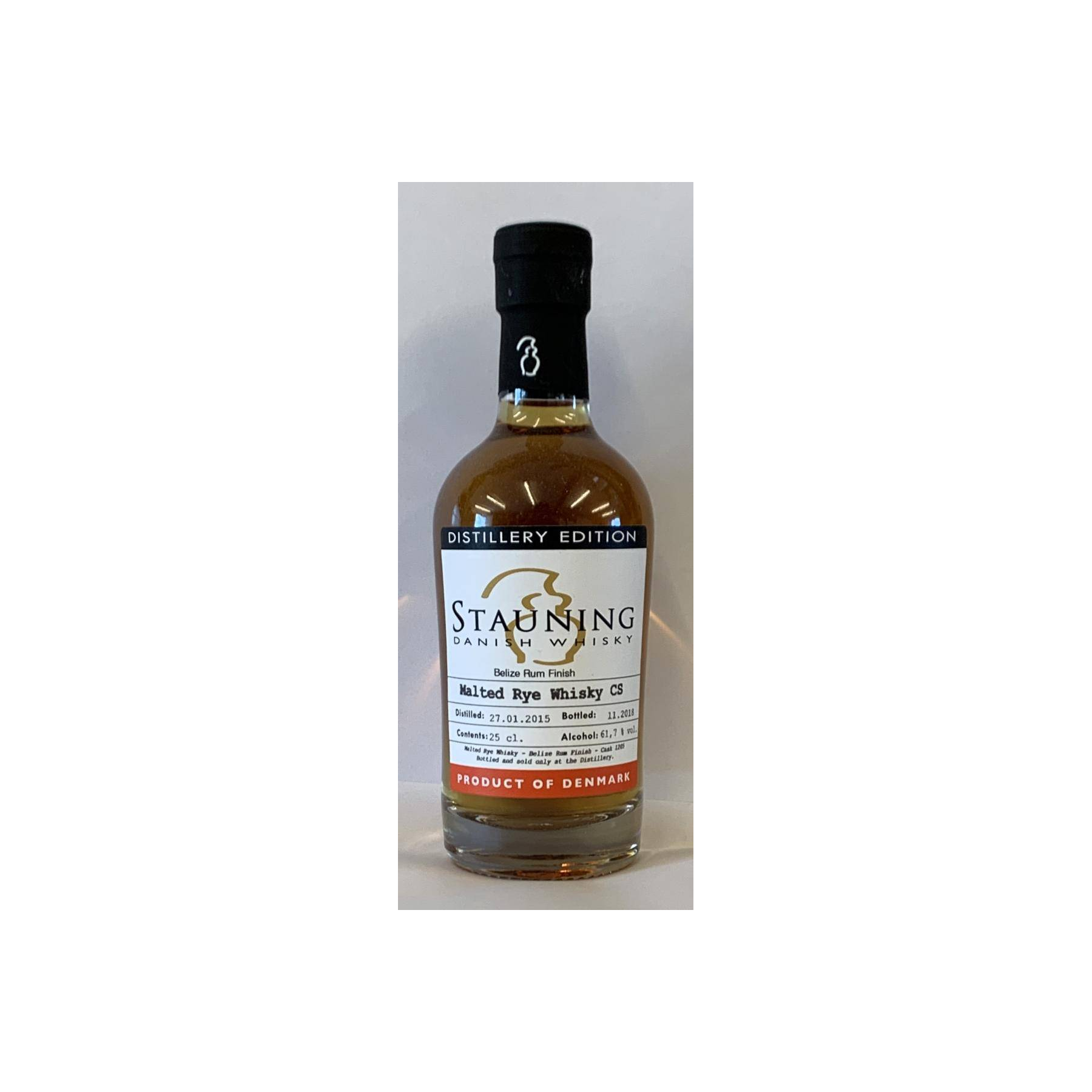Stauning 2015 3 Years Rye Whisky 2