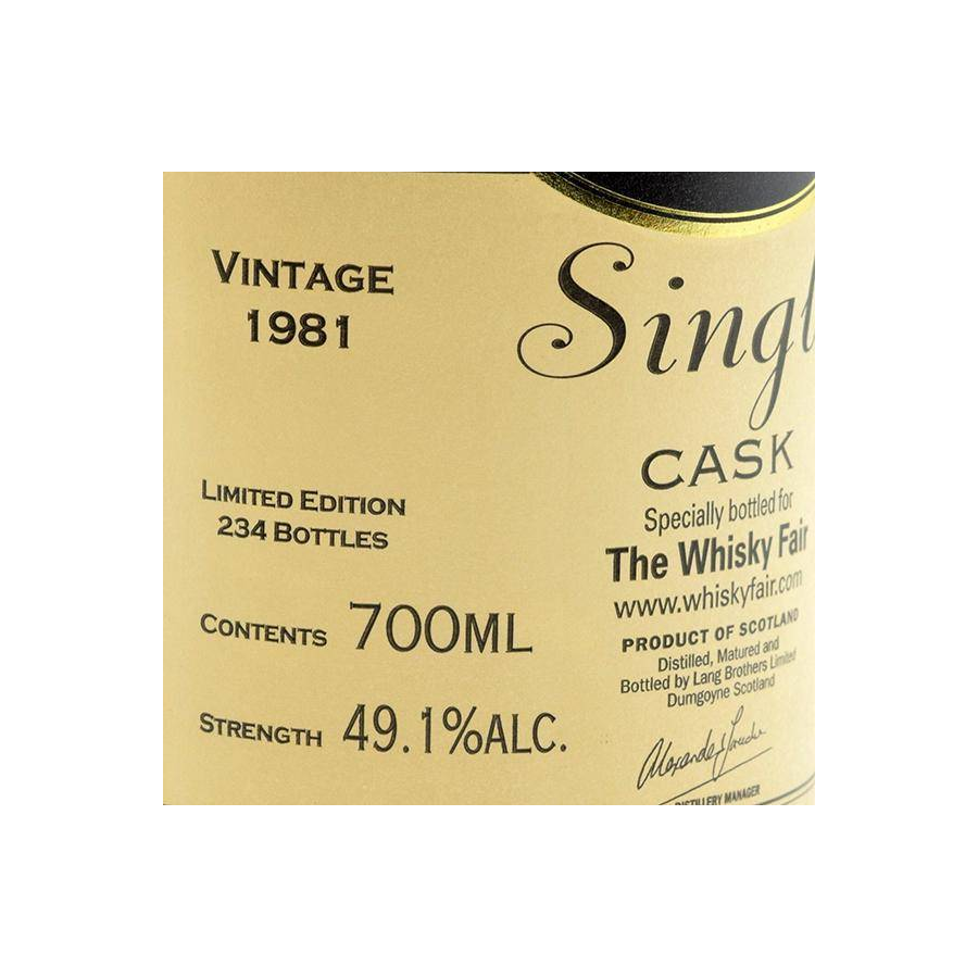 Glengoyne 1981 22 Years Single Malt Whisky 2