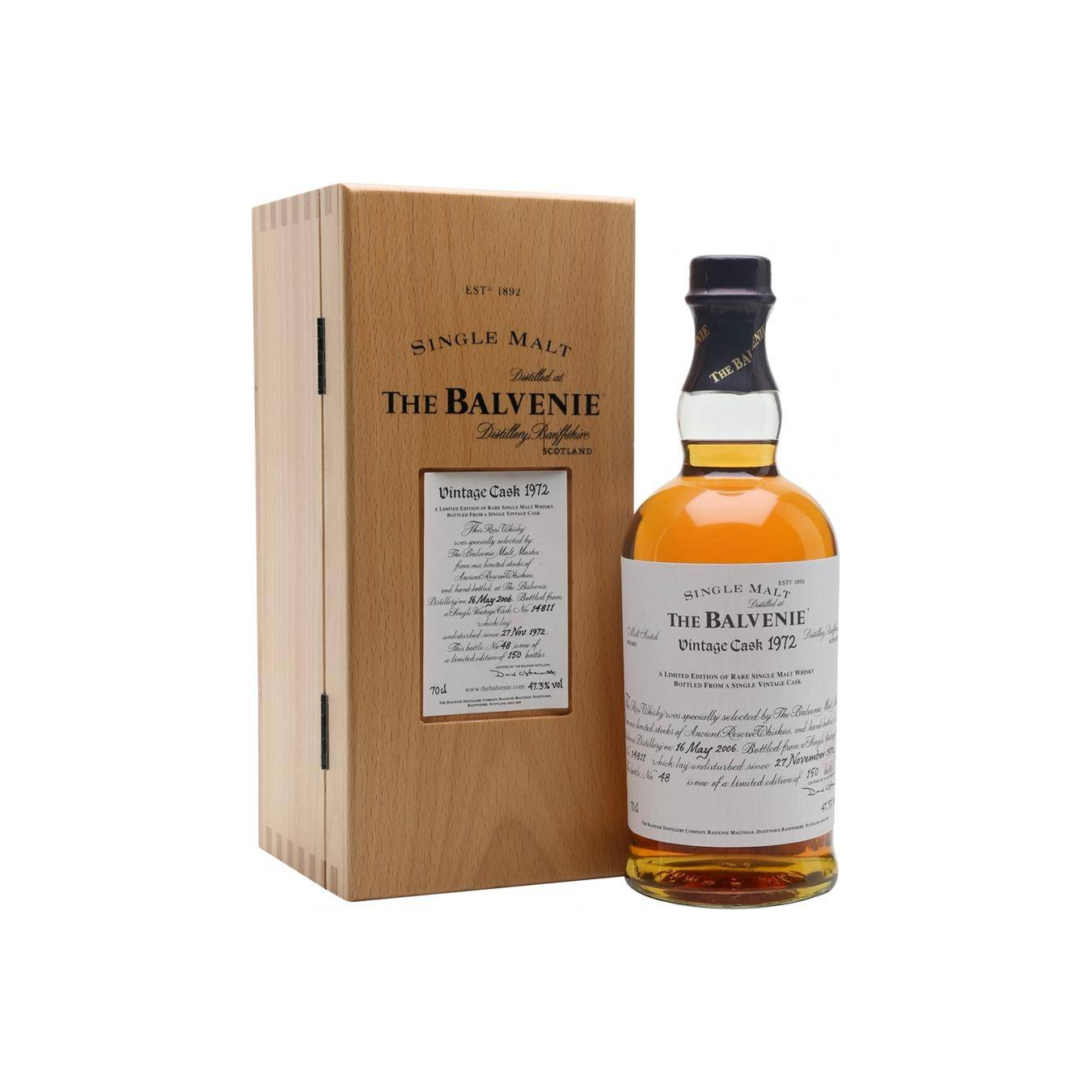 The Balvenie 1972 33 Years Single Malt Whisky 2