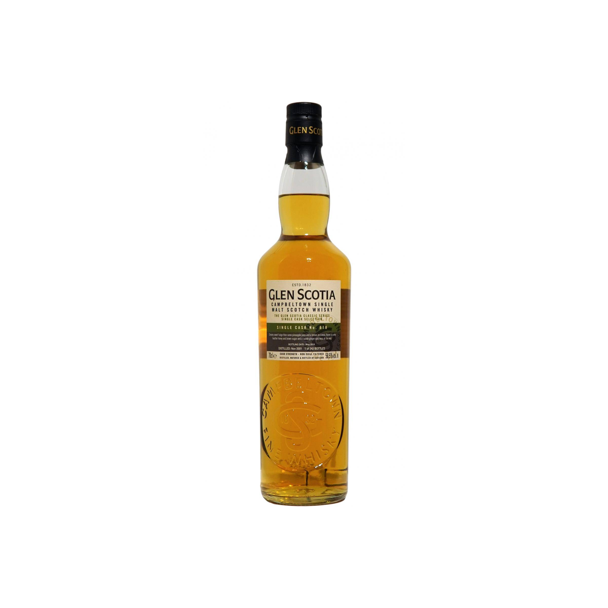 Glen Scotia 2001 16 Years Single Malt Whisky