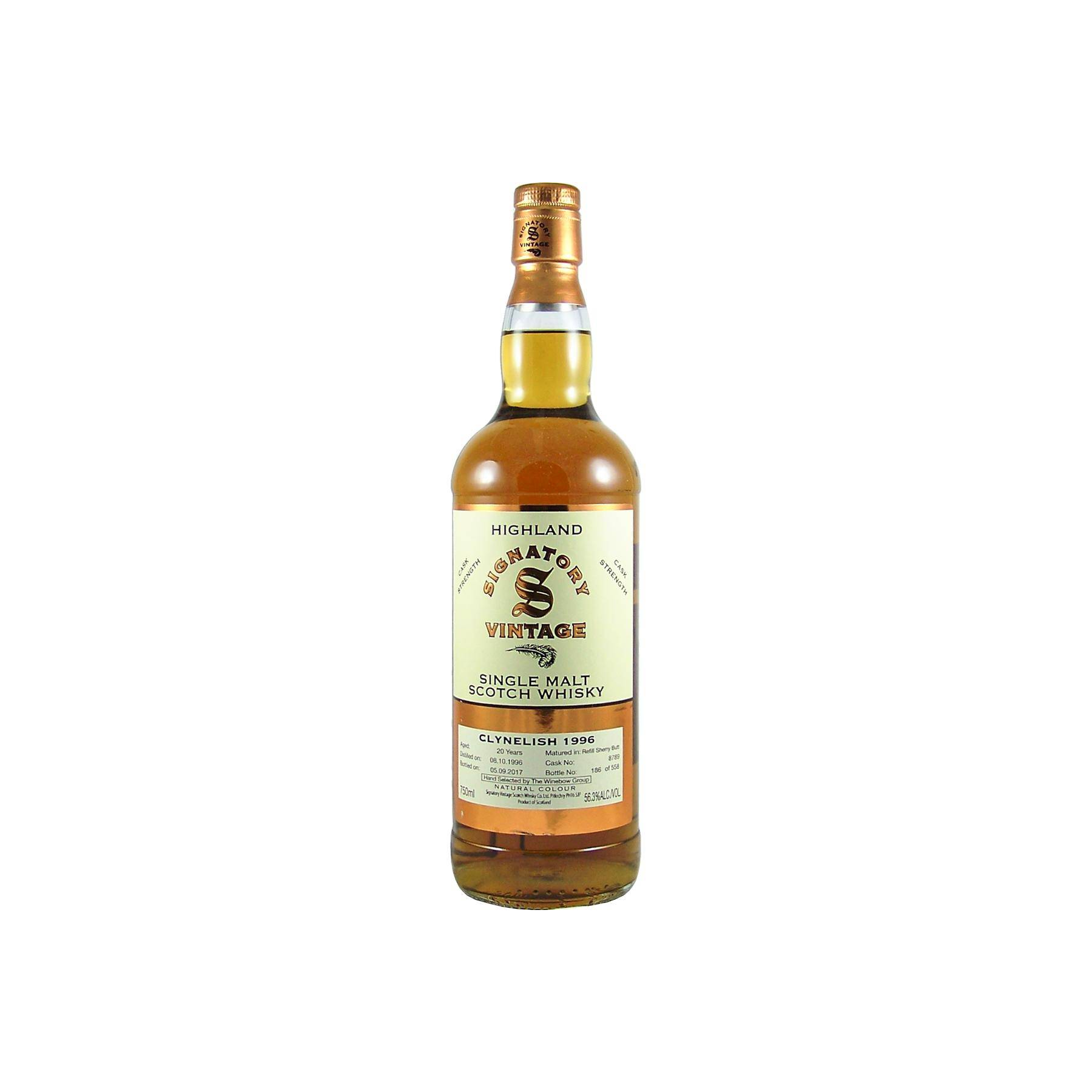 Clynelish 1996 20 Years Single Malt Whisky