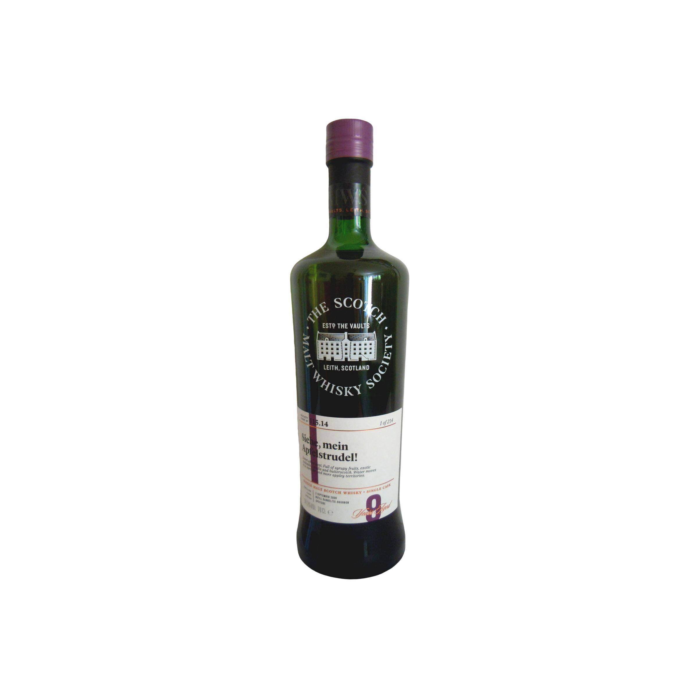 The Scotch Malt Whisky Society 2009 9 Years Single Malt Whisky