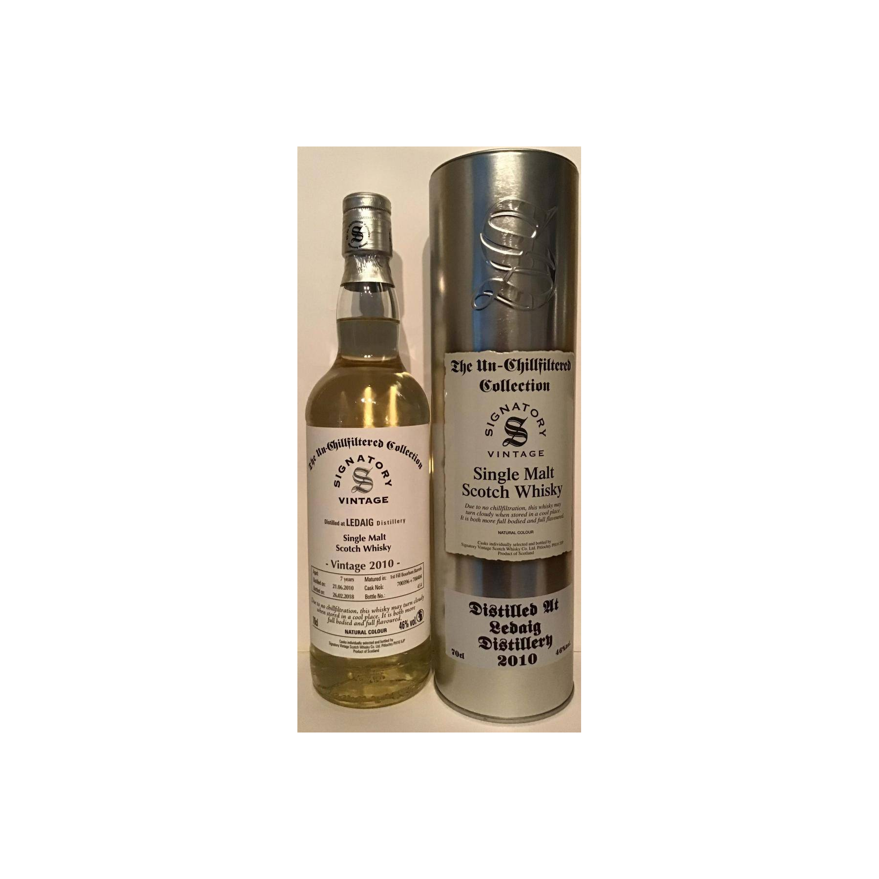 Tobermory The Un-Chillfiltered Collection 2010 7 Years Single Malt Whisky 3