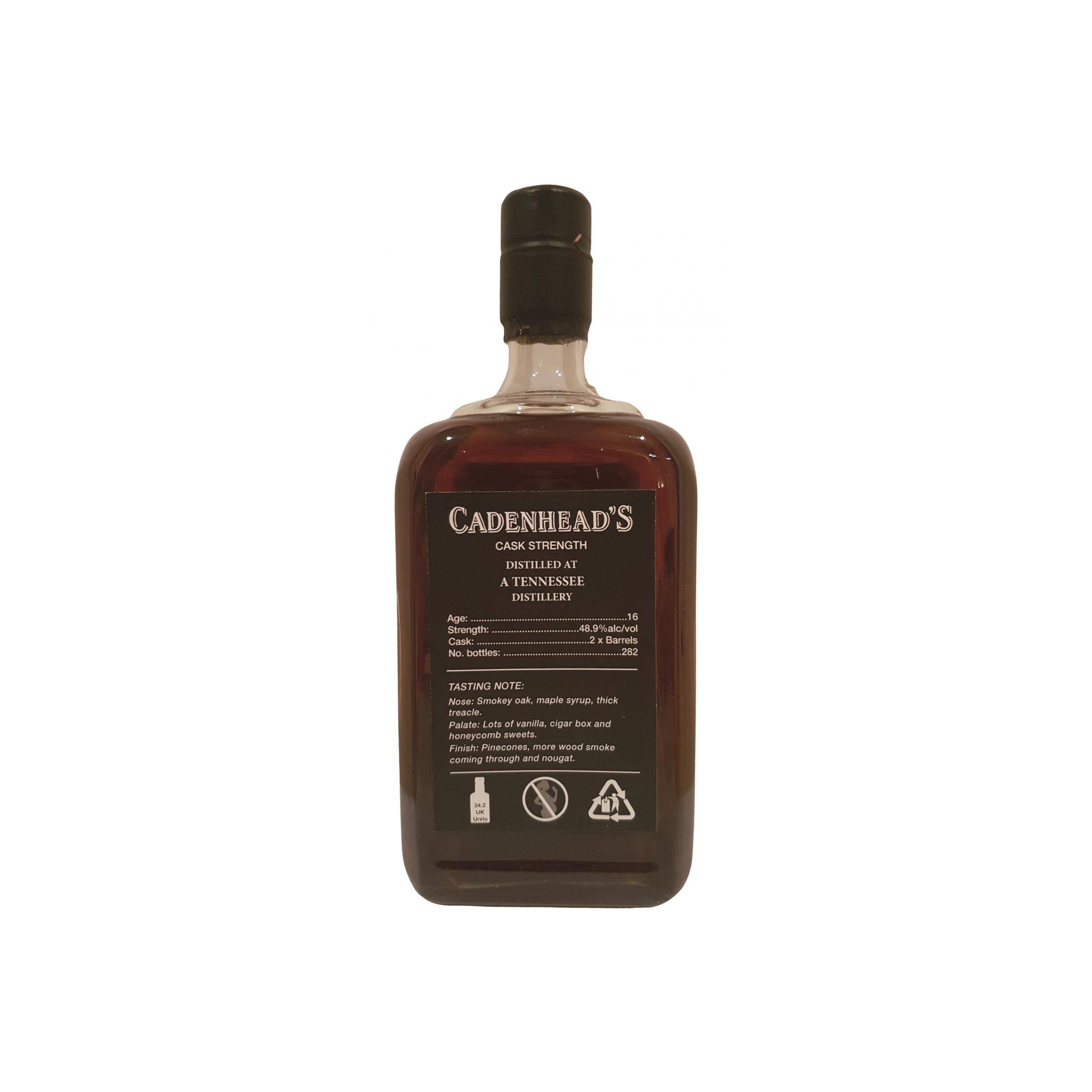 Cadenhead Small Batch 2003 16 Years Tennessee Whisky  2