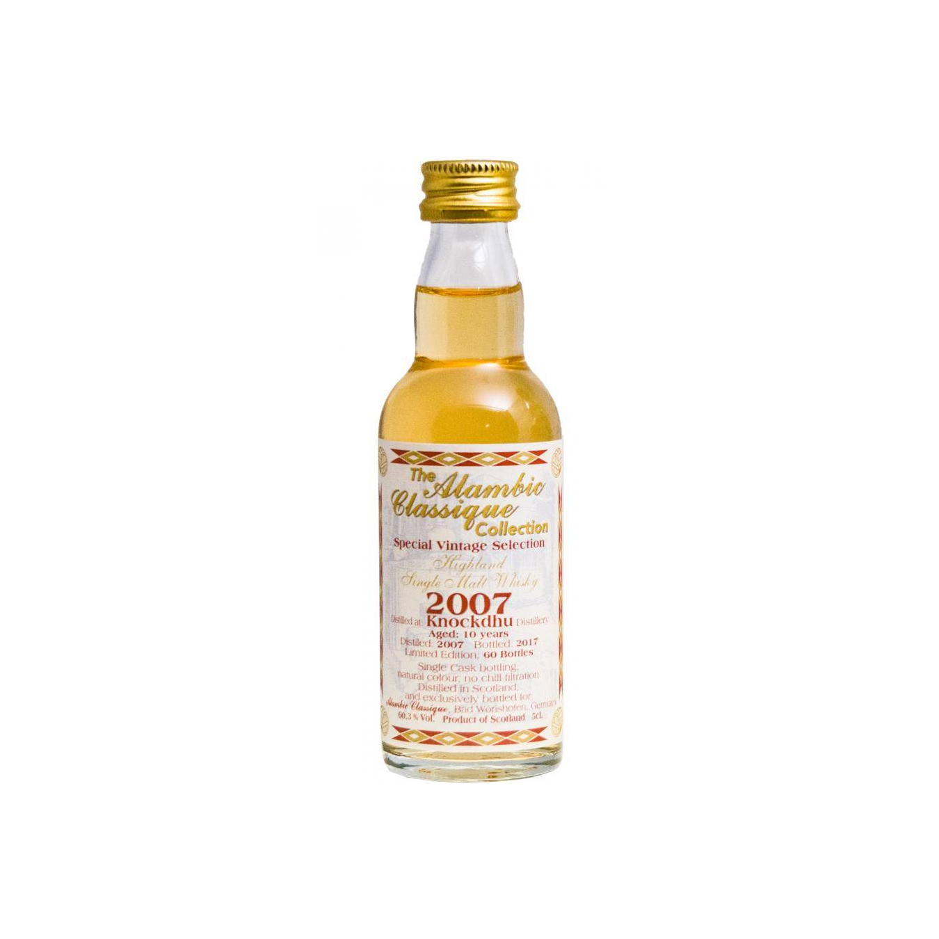 The Knockdhu 2007 10 Years Single Malt Whisky 2
