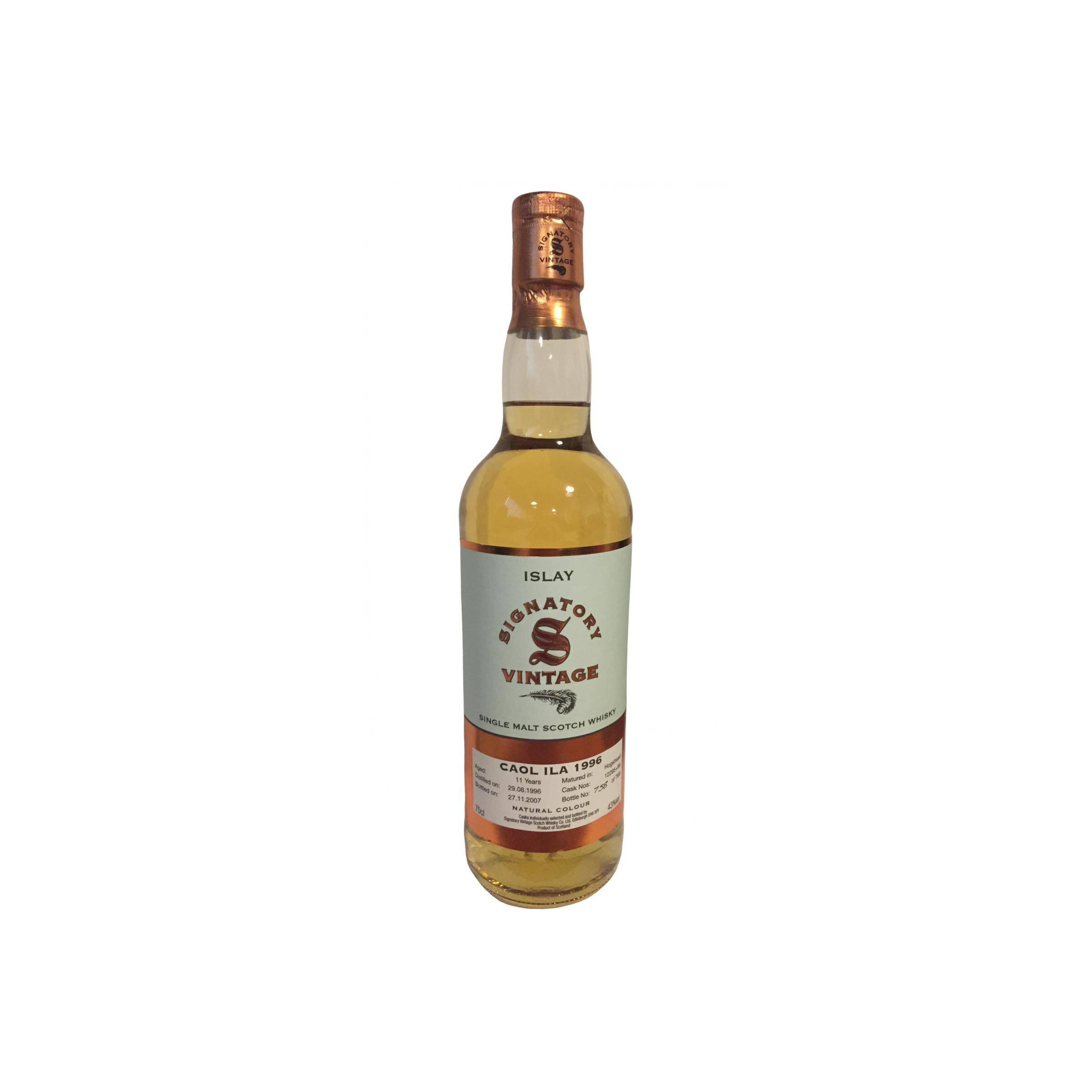 Caol Ila Vintage Collection 1996 11 Years Single Malt Whisky