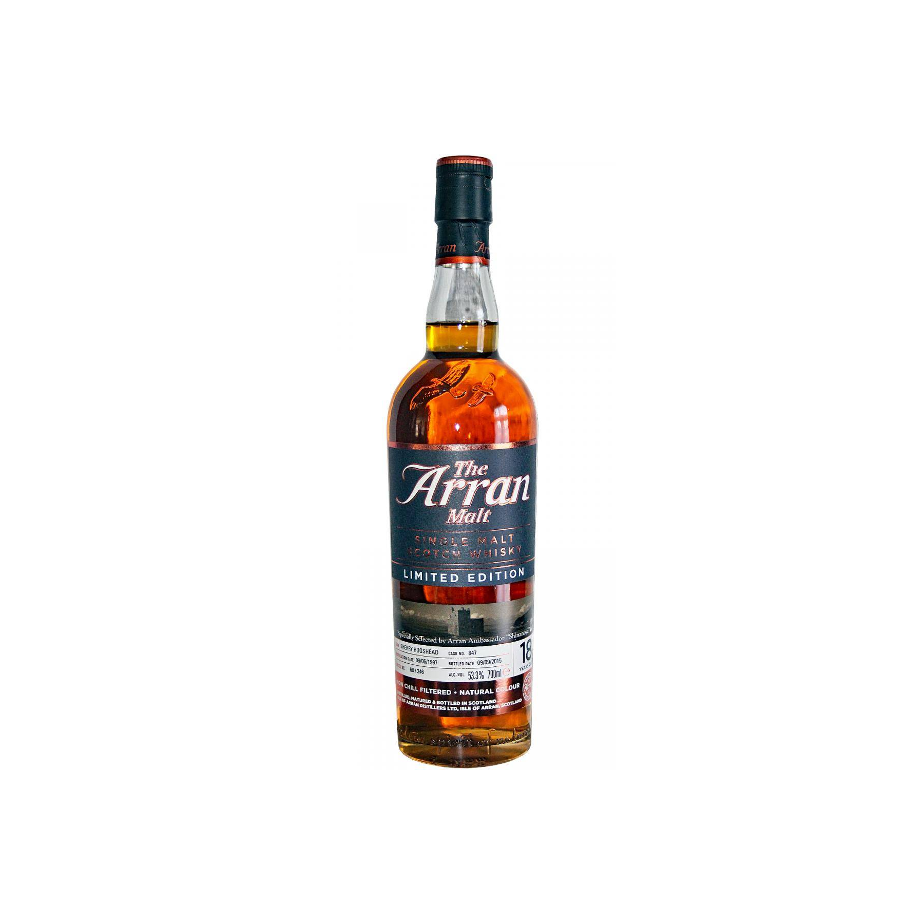 Arran Limited Edition 1997 18 Years Single Malt Whisky