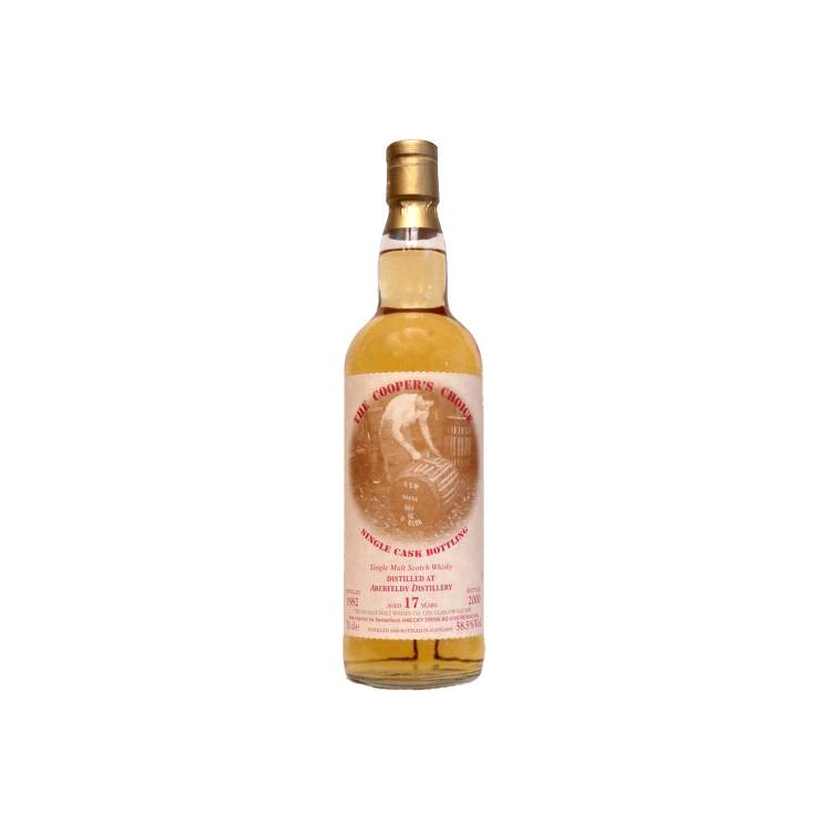 Aberfeldy The Cooper's Choice 1982 17 Years Single Malt Whisky