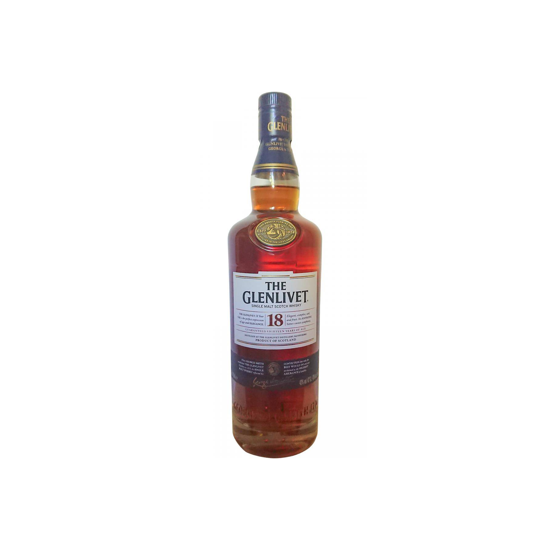 The Glenlivet 18 Years Single Malt Whisky