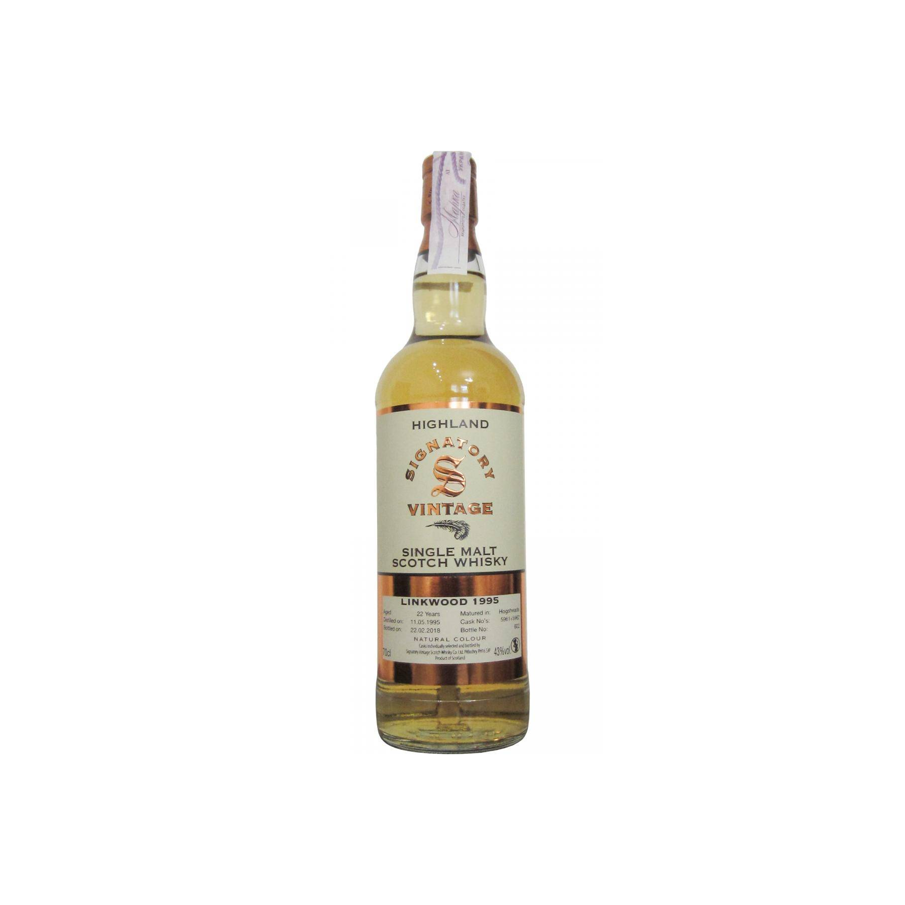 Linkwood Vintage Collection 1995 22 Years Single Malt Whisky 2