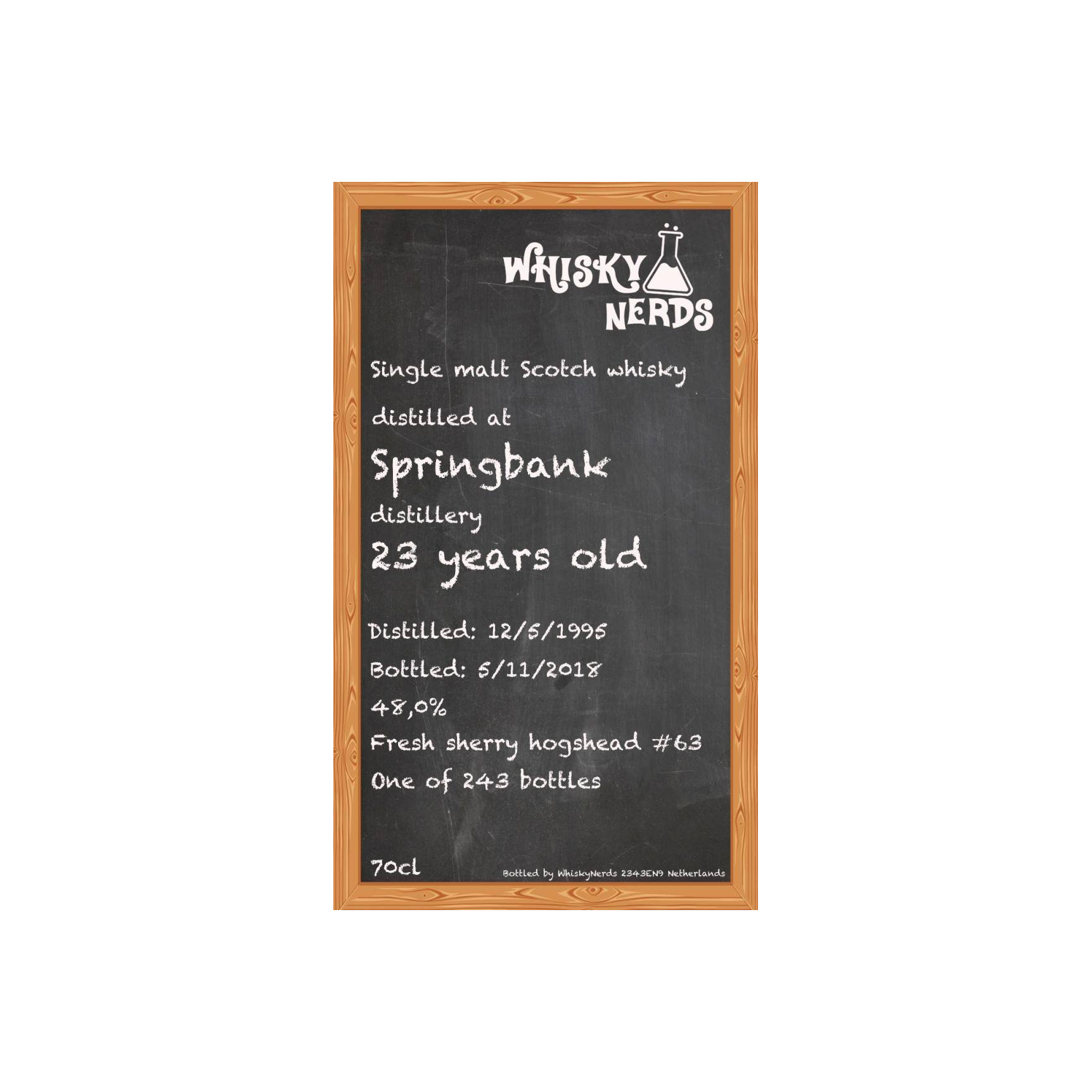 Springbank 1995 23 Years Single Malt Whisky 2